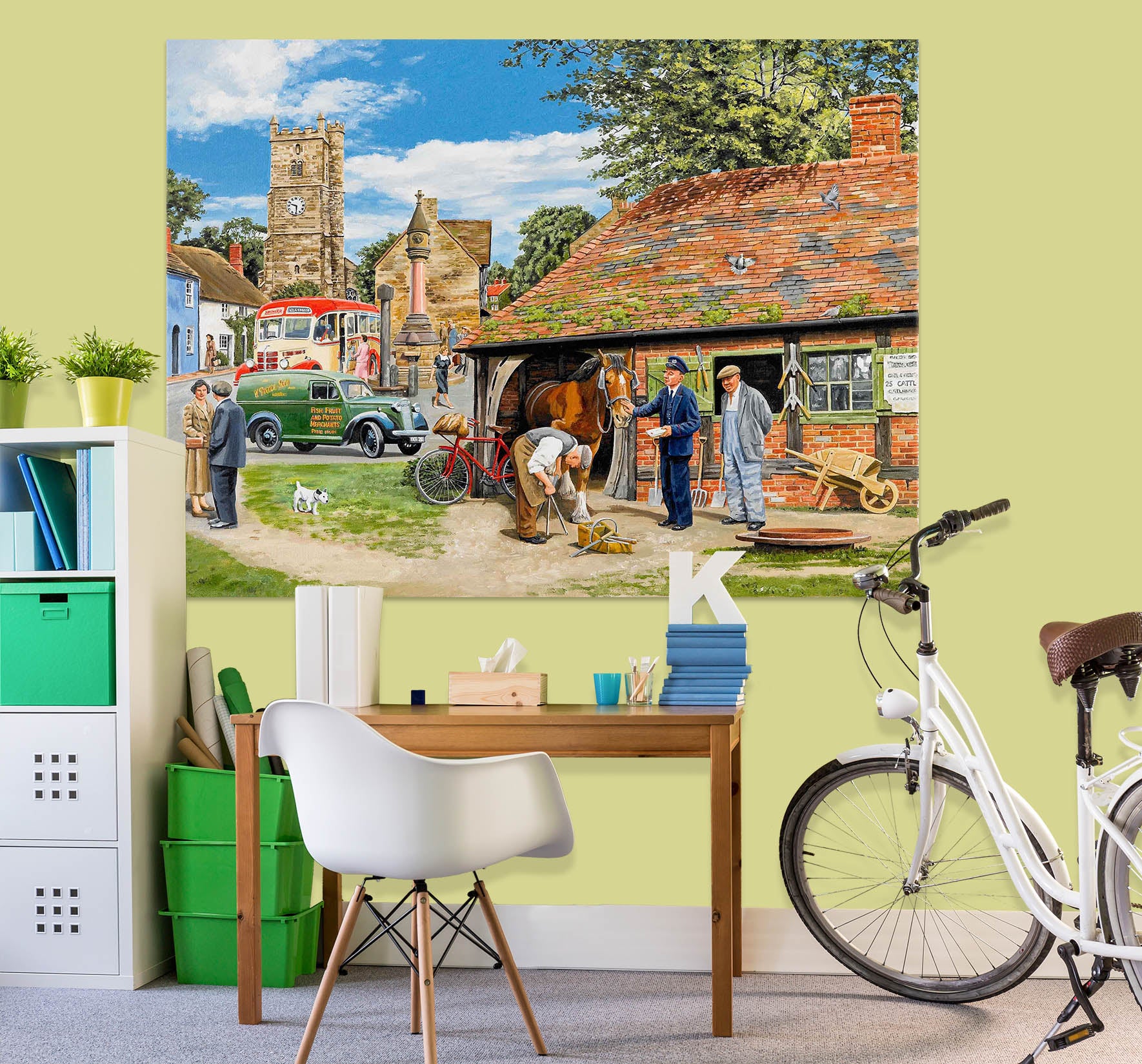 3D Letters For The Blacksmith 044 Trevor Mitchell Wall Sticker