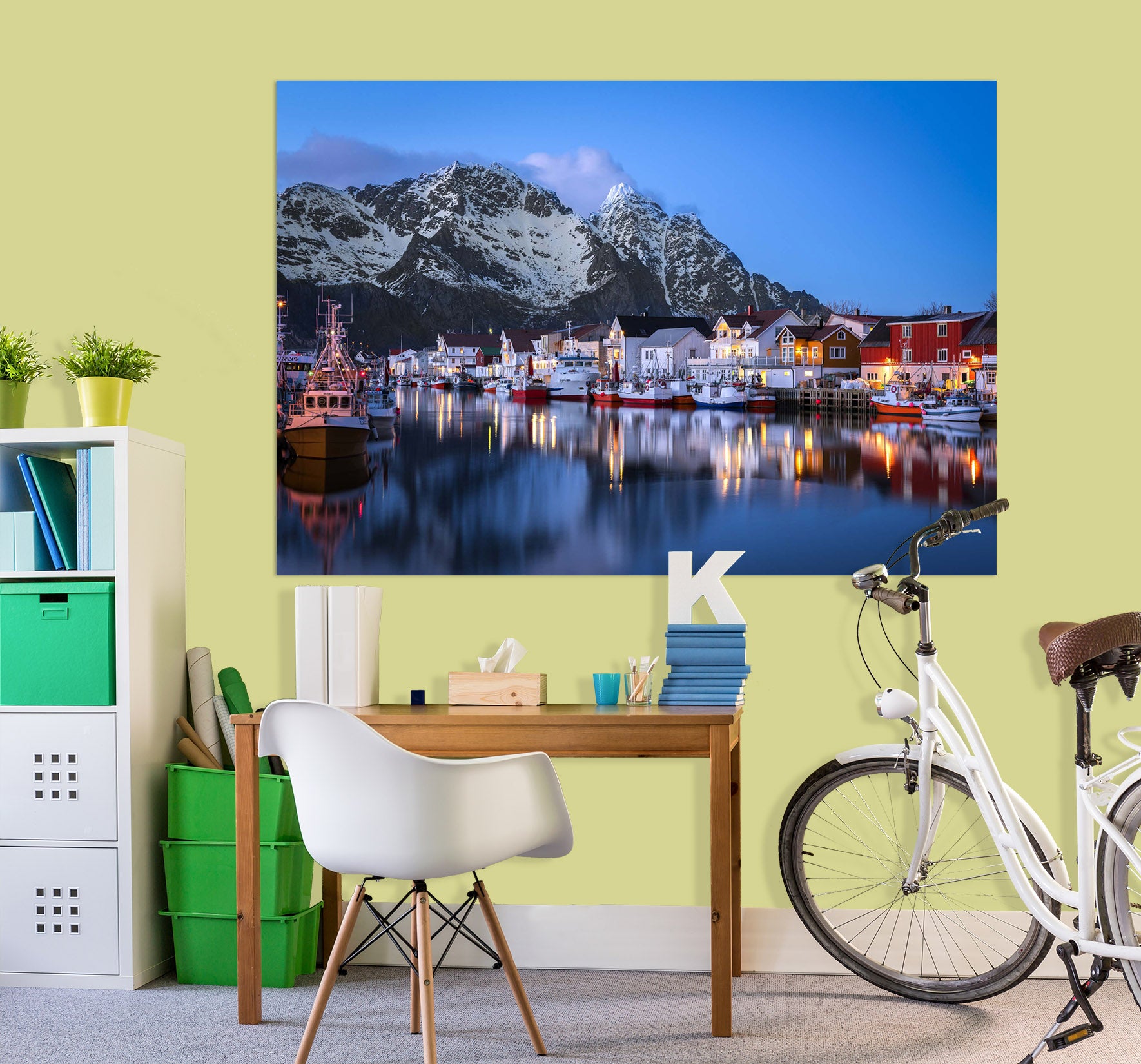 3D Water City 186 Marco Carmassi Wall Sticker