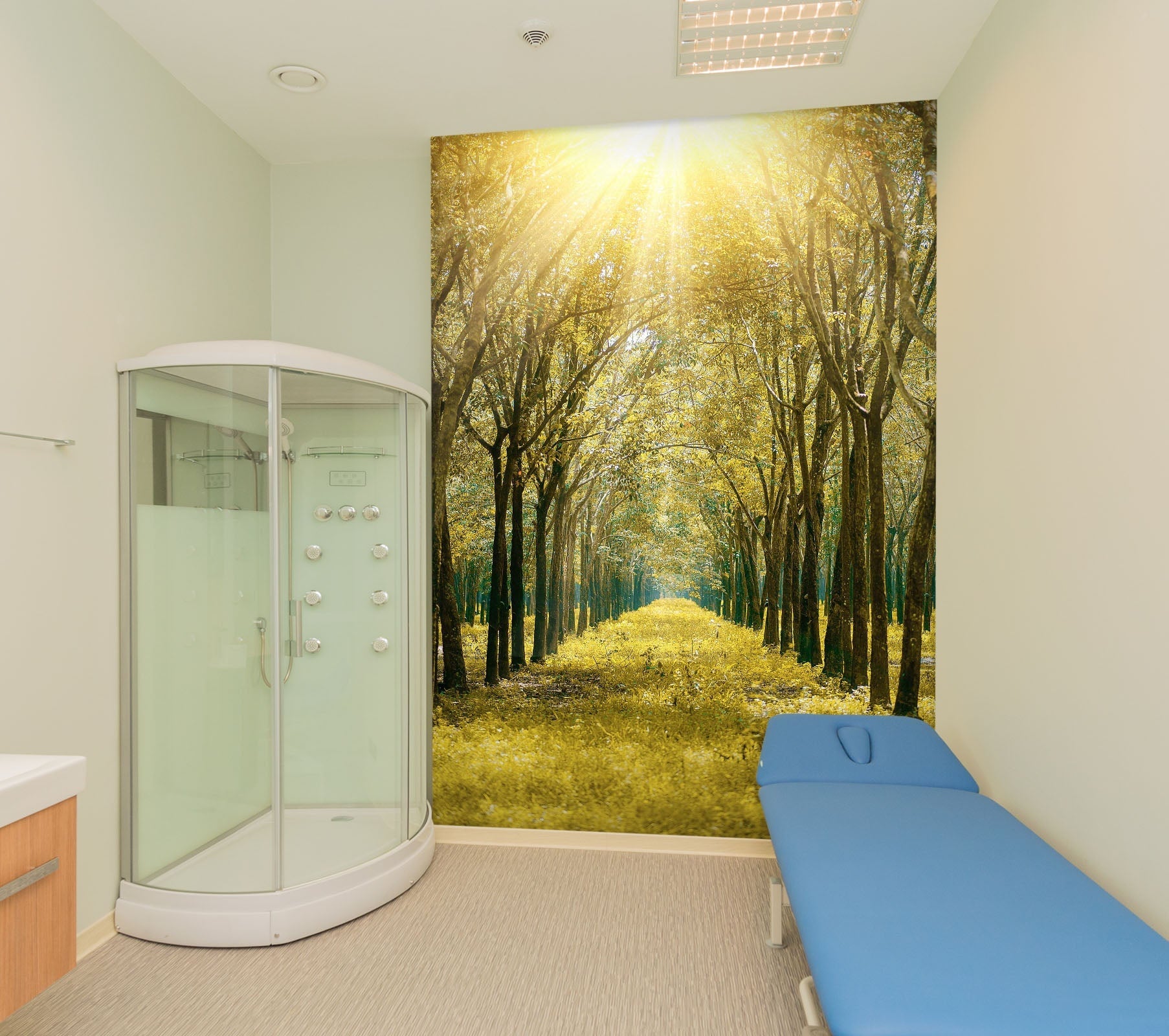 3D Sunshine Park Grass 049 Wall Murals Wallpaper AJ Wallpaper 