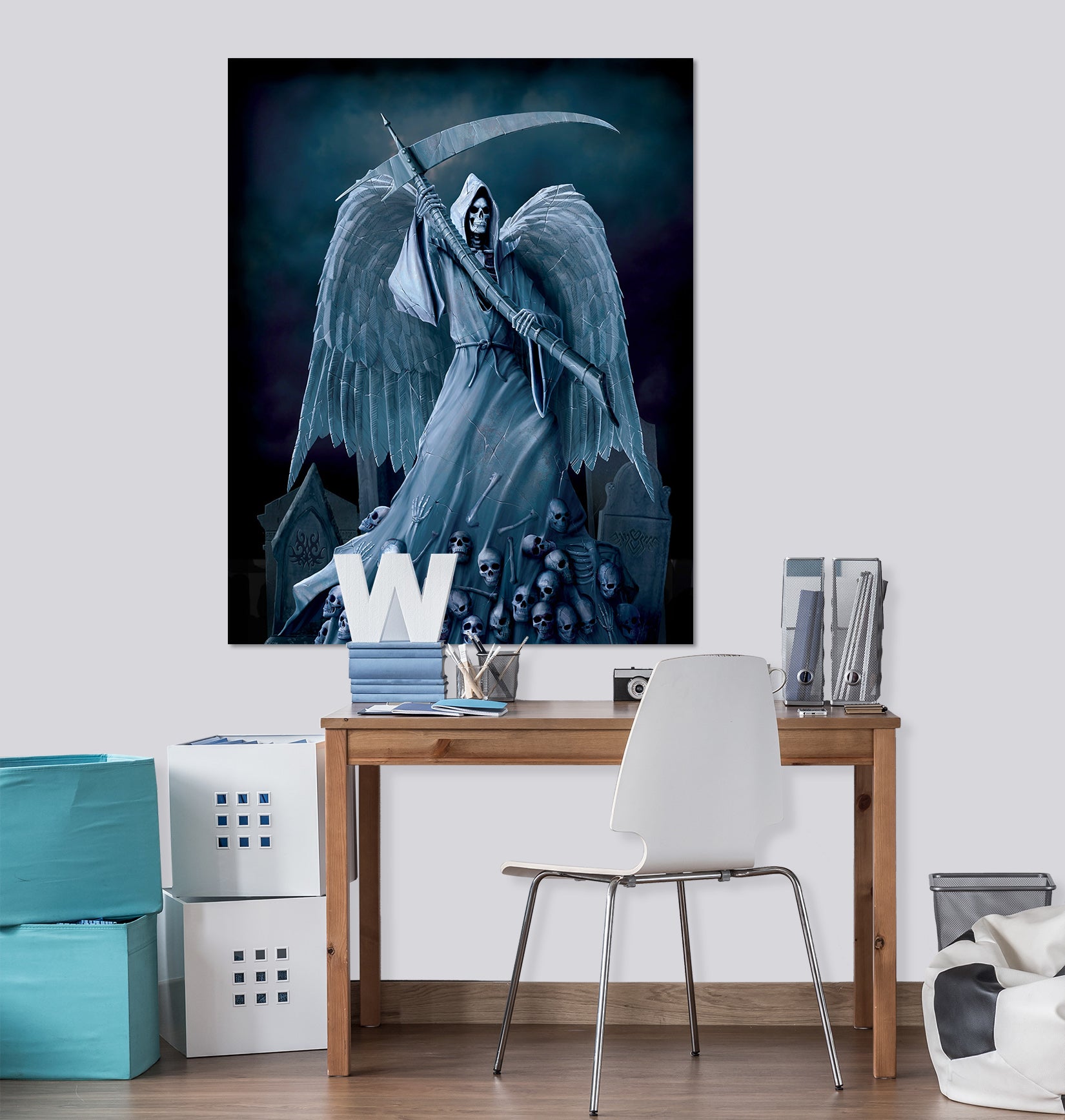 3D Death On A Hold 030 Vincent Hie Wall Sticker