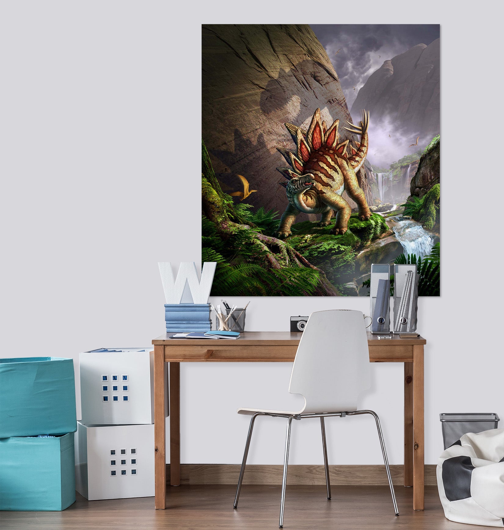 3D Dinosaur World 025 Jerry LoFaro Wall Sticker