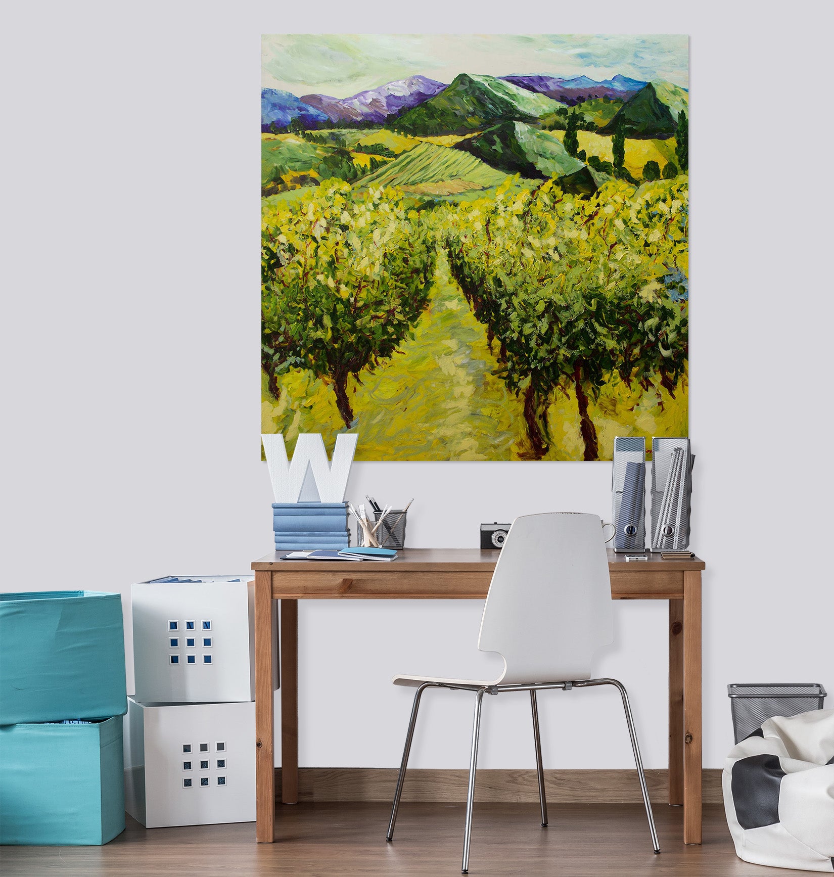 3D Green Tree 139 Allan P. Friedlander Wall Sticker