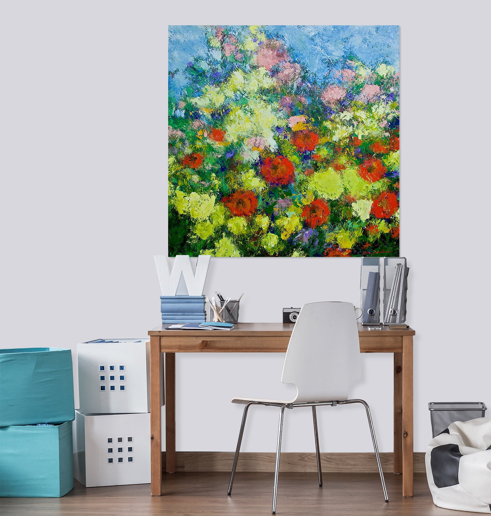 3D Garden Shower 197 Allan P. Friedlander Wall Sticker