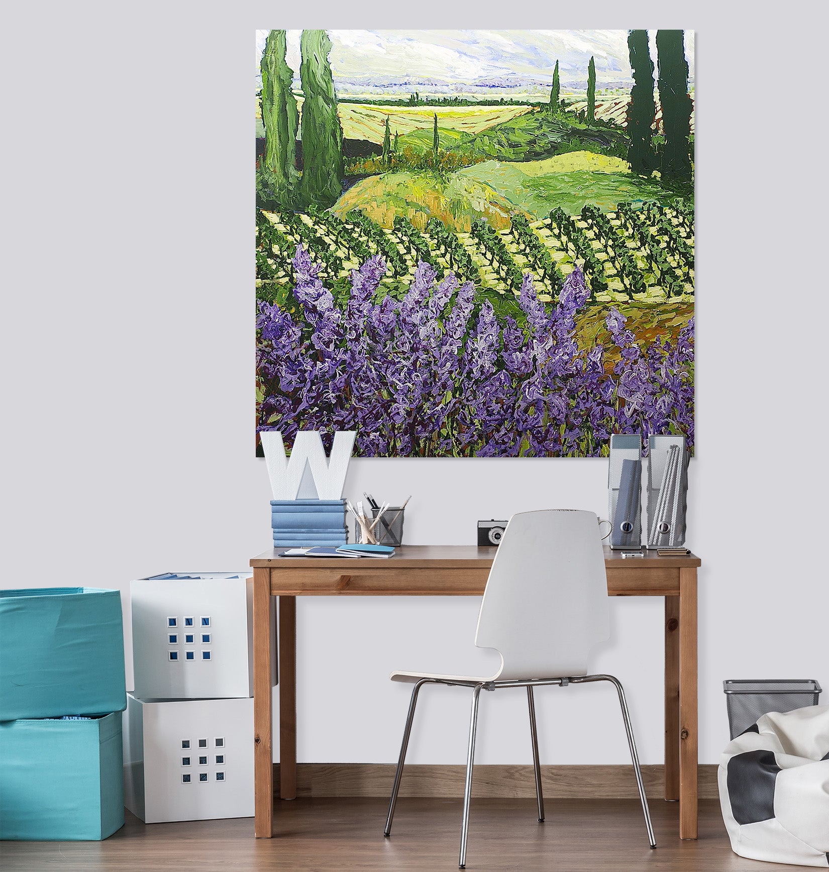 3D Green Vegetable Land 120 Allan P. Friedlander Wall Sticker