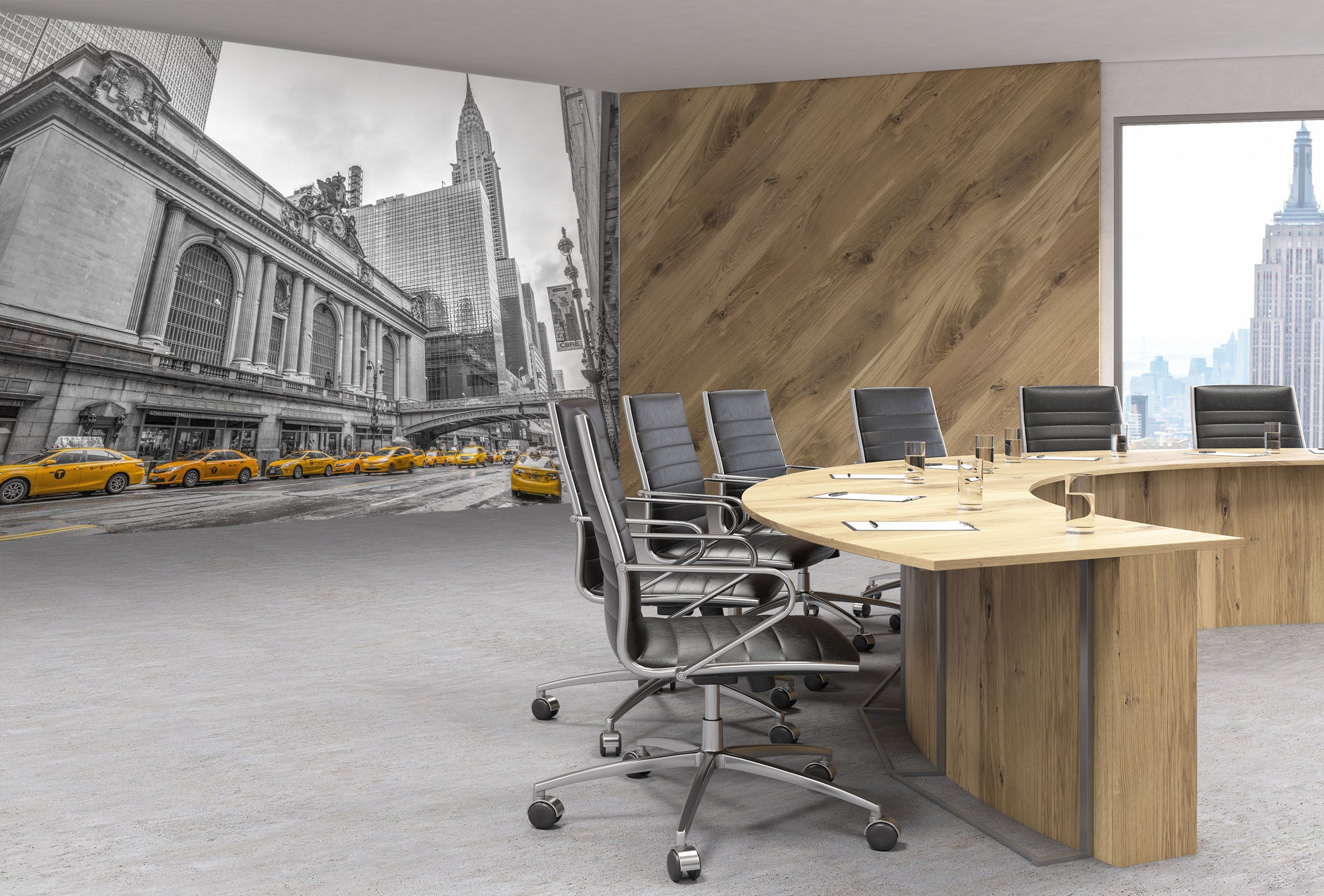 3D New York Taxi 024 Assaf Frank Wall Mural Wall Murals