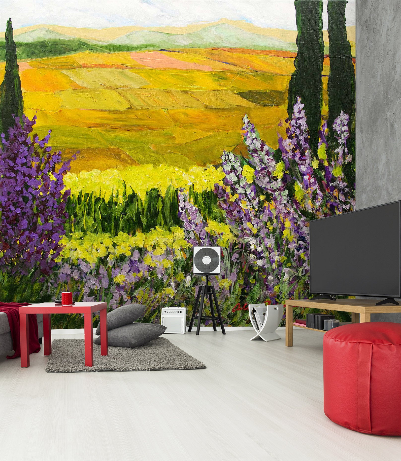 3D Wildflower 228 Allan P. Friedlander Wall Mural Wall Murals
