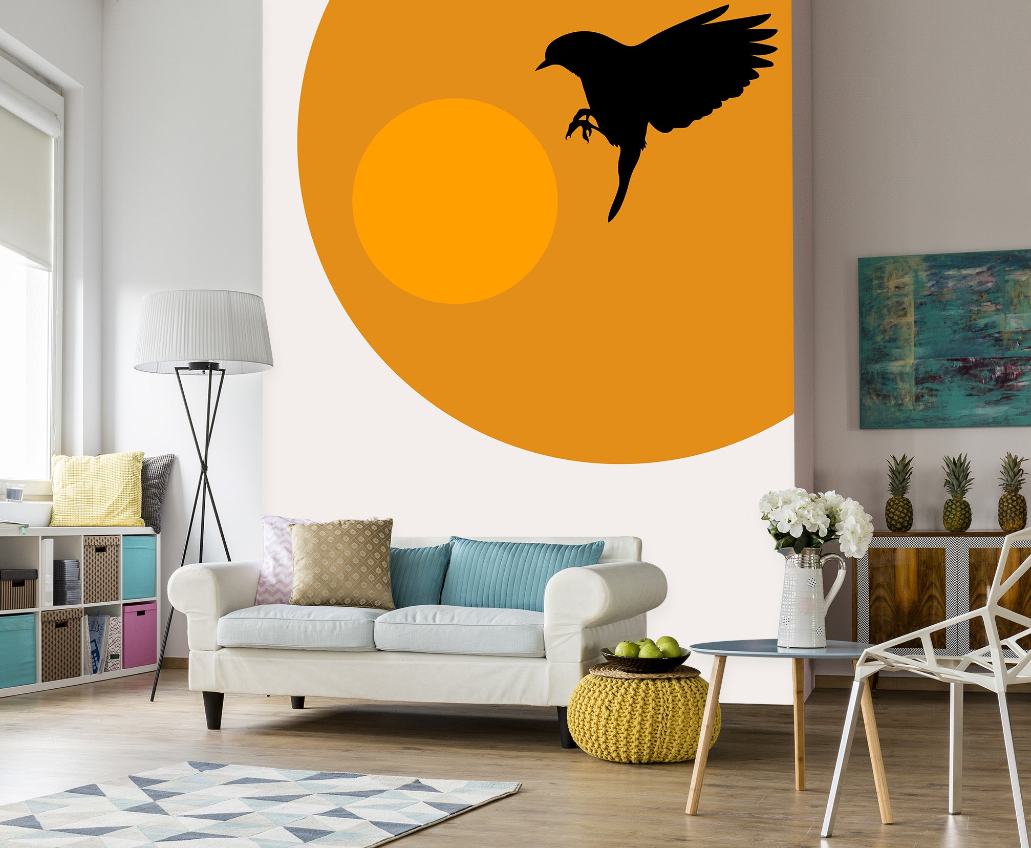 3D Eagle Predator 1518 Boris Draschoff Wall Mural Wall Murals