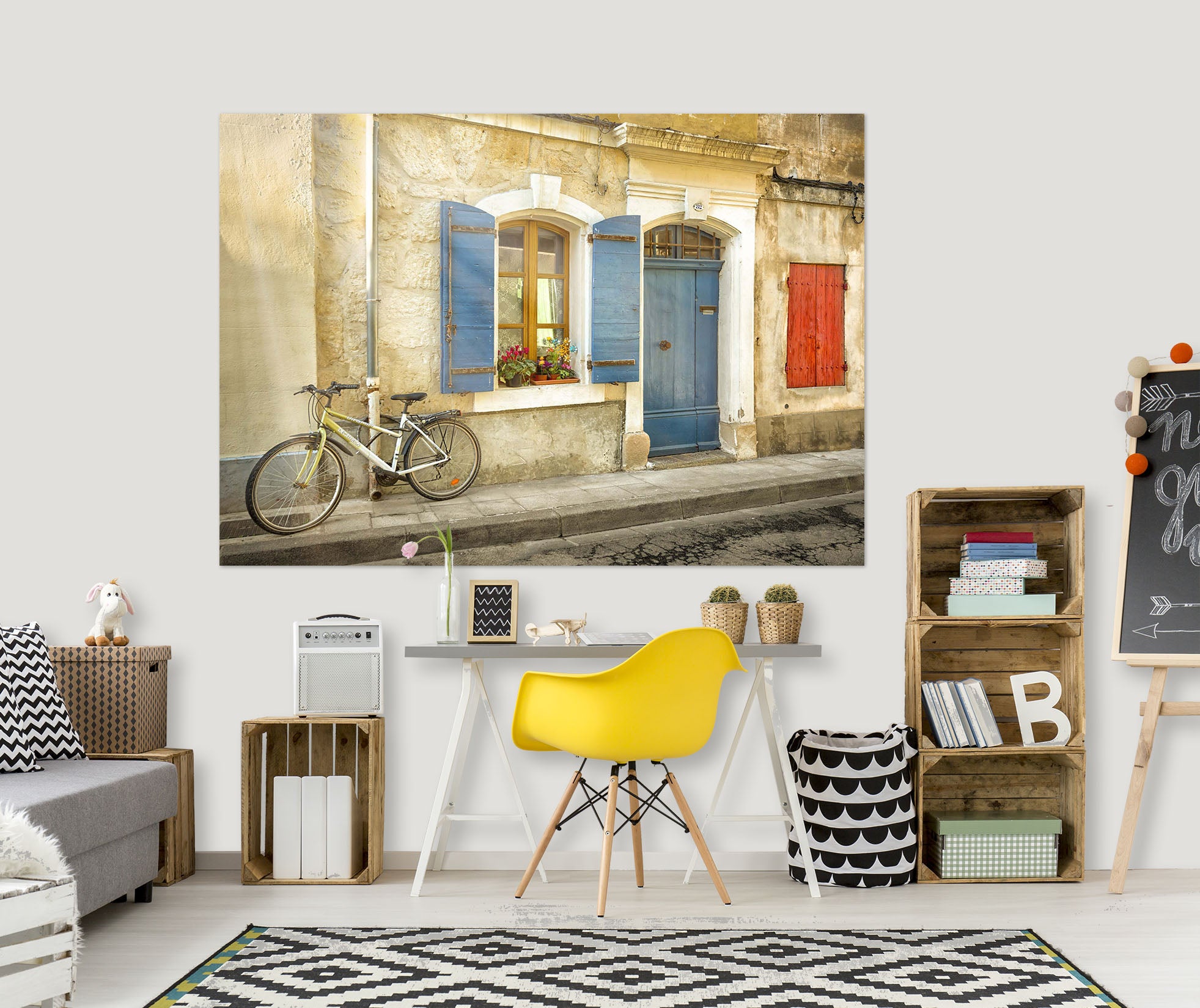 3D Street Bike 106 Marco Carmassi Wall Sticker