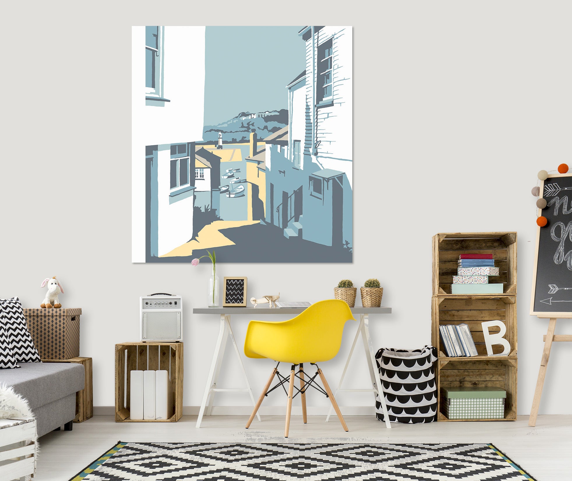 3D High Street 068 Steve Read Wall Sticker