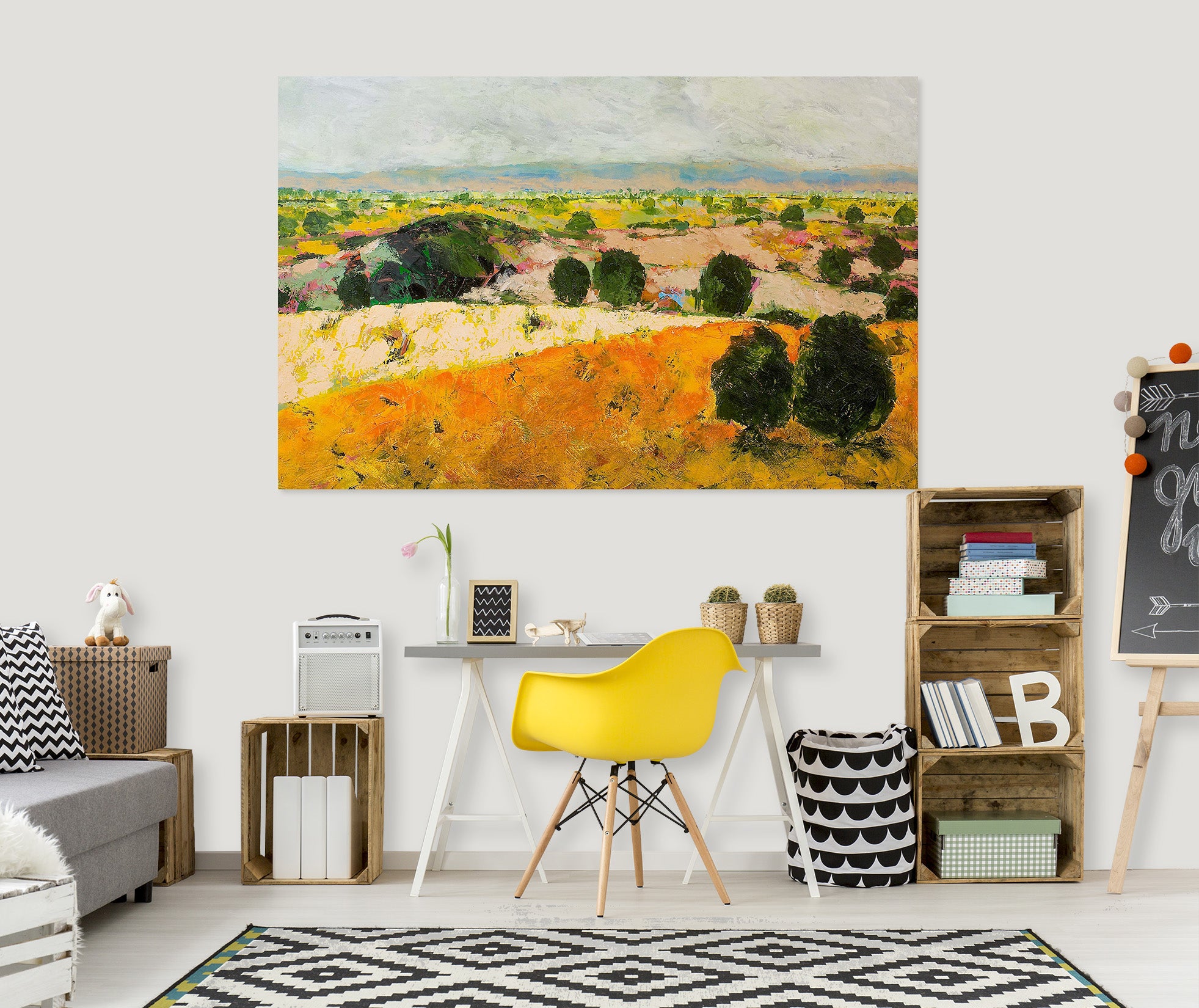 3D Crossing Paradise 158 Allan P. Friedlander Wall Sticker