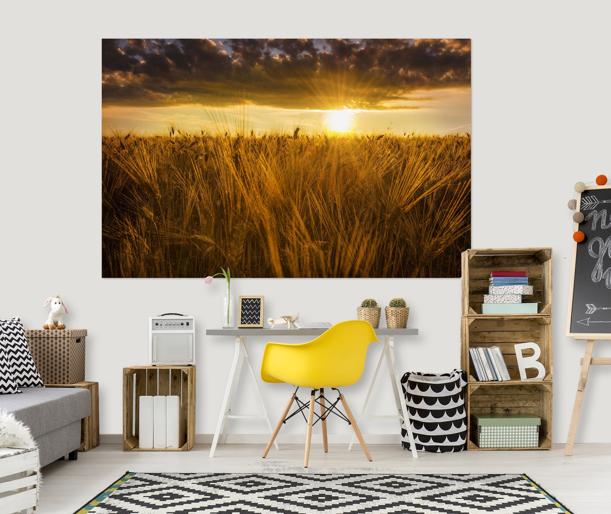 3D Morning Light 141 Marco Carmassi Wall Sticker