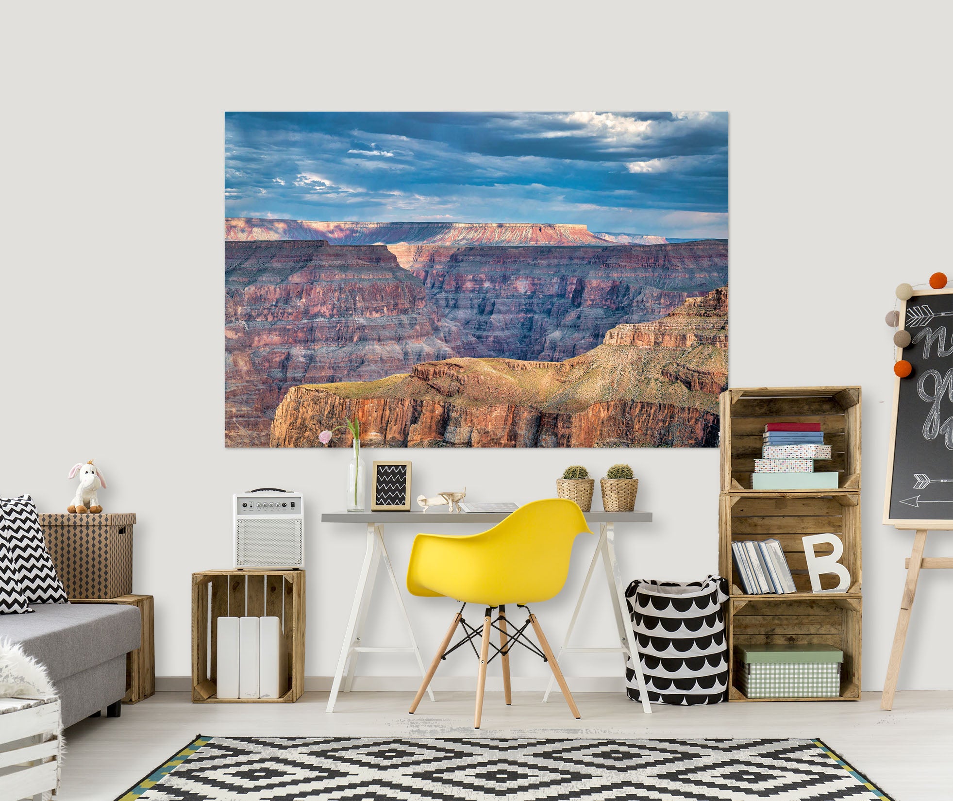 3D Big Mountain 135 Marco Carmassi Wall Sticker