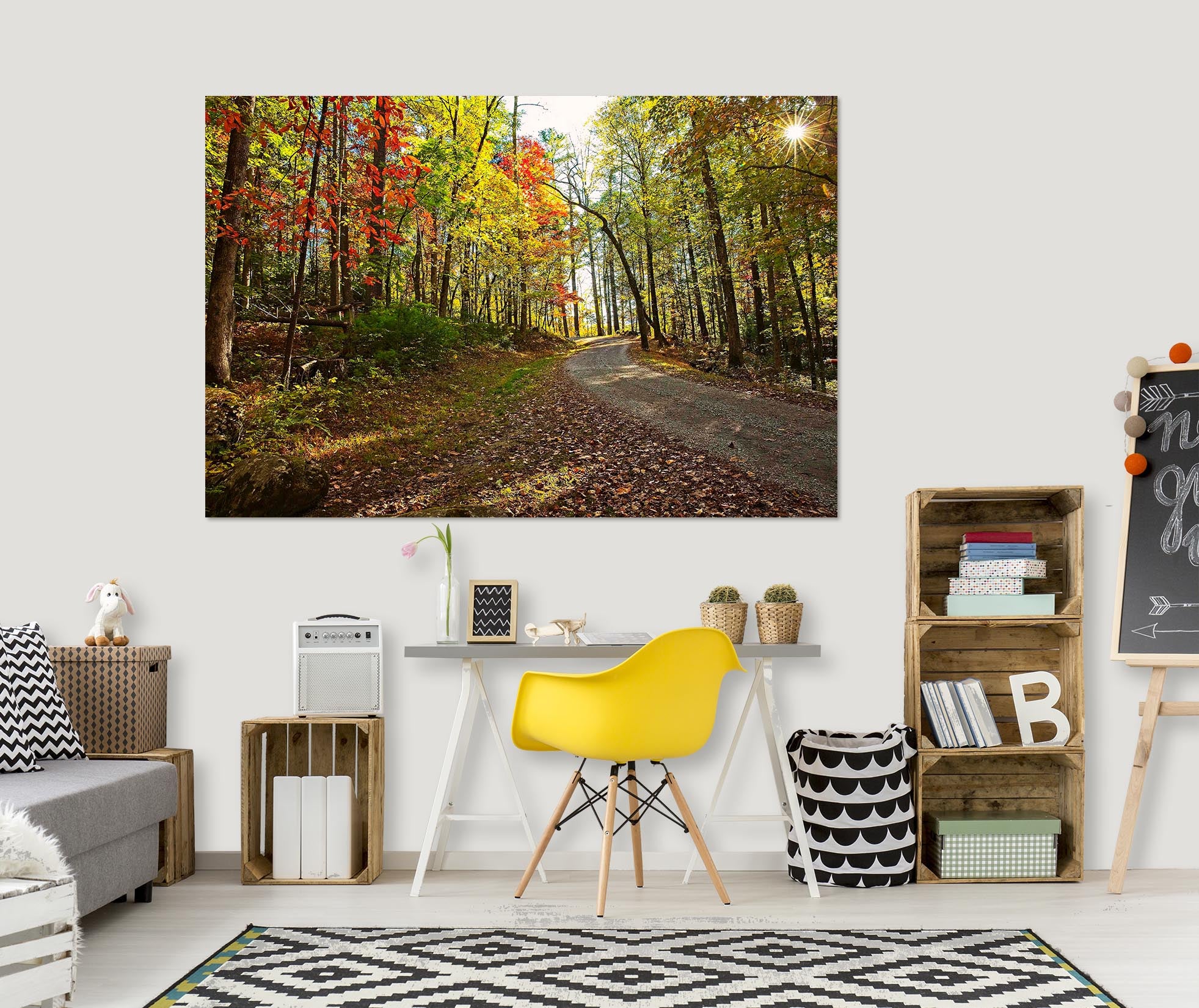 3D Forest Park 018 Kathy Barefield Wall Sticker