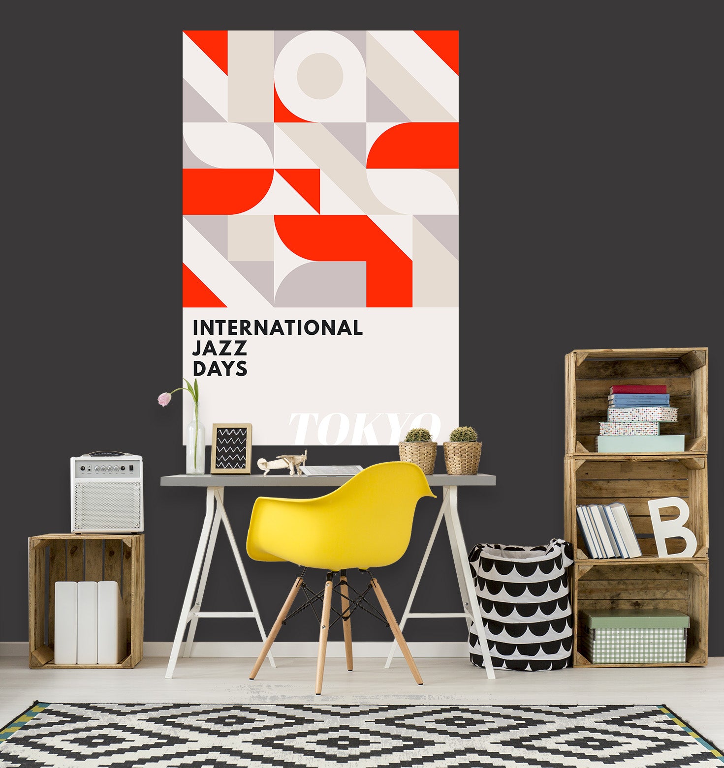 3D Strong Color 165 Boris Draschoff Wall Sticker