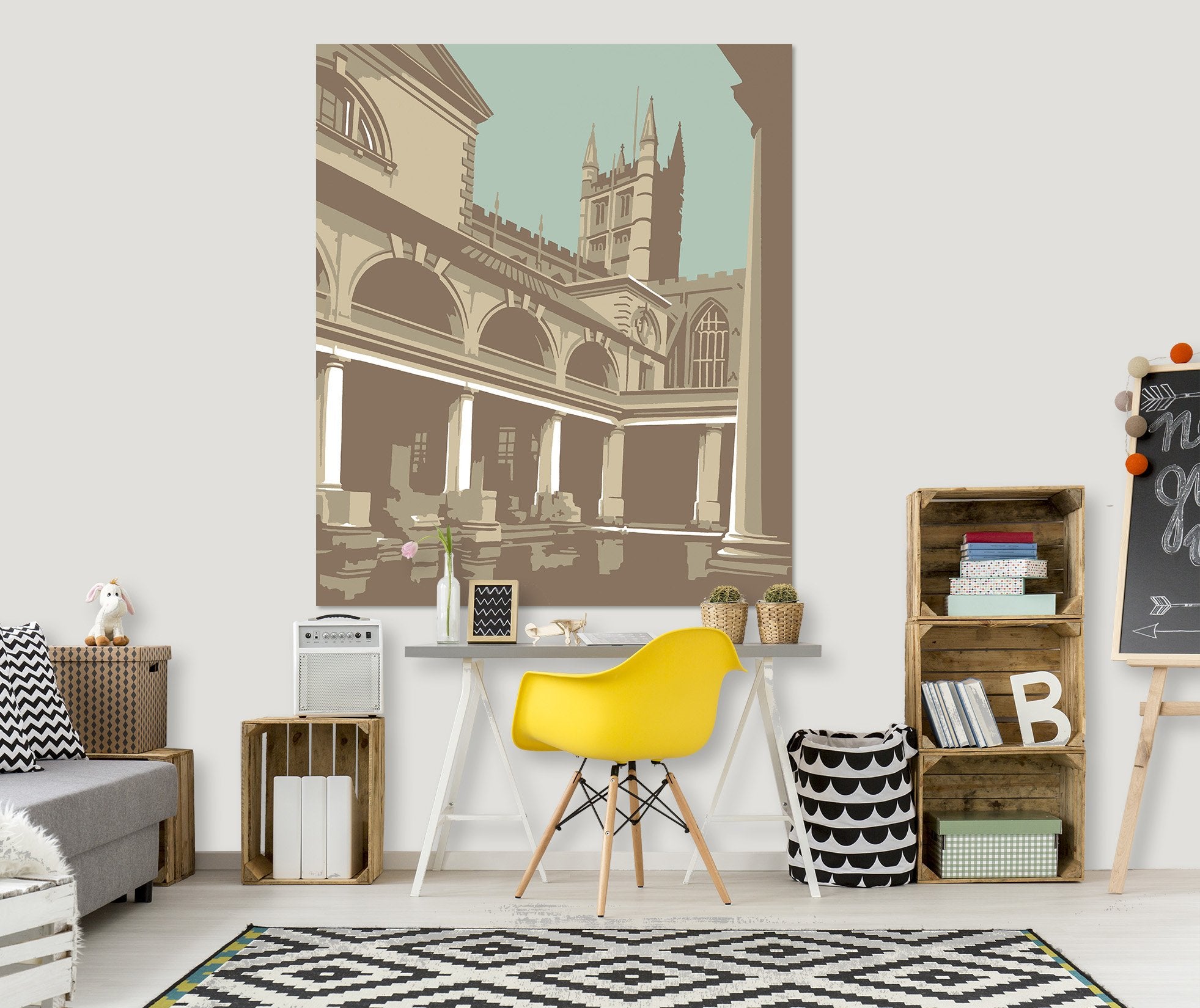 3D Bath 014 Steve Read Wall Sticker Wallpaper AJ Wallpaper 2 