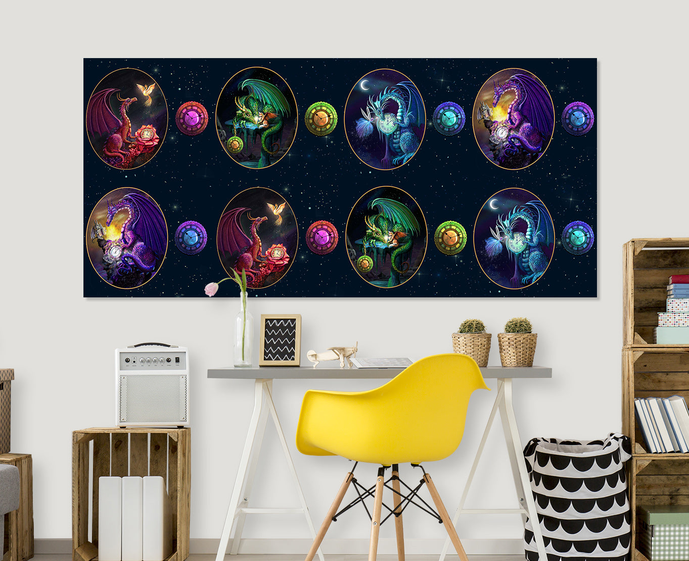 3D Dinosaur Eggs 107 Rose Catherine Khan Wall Sticker