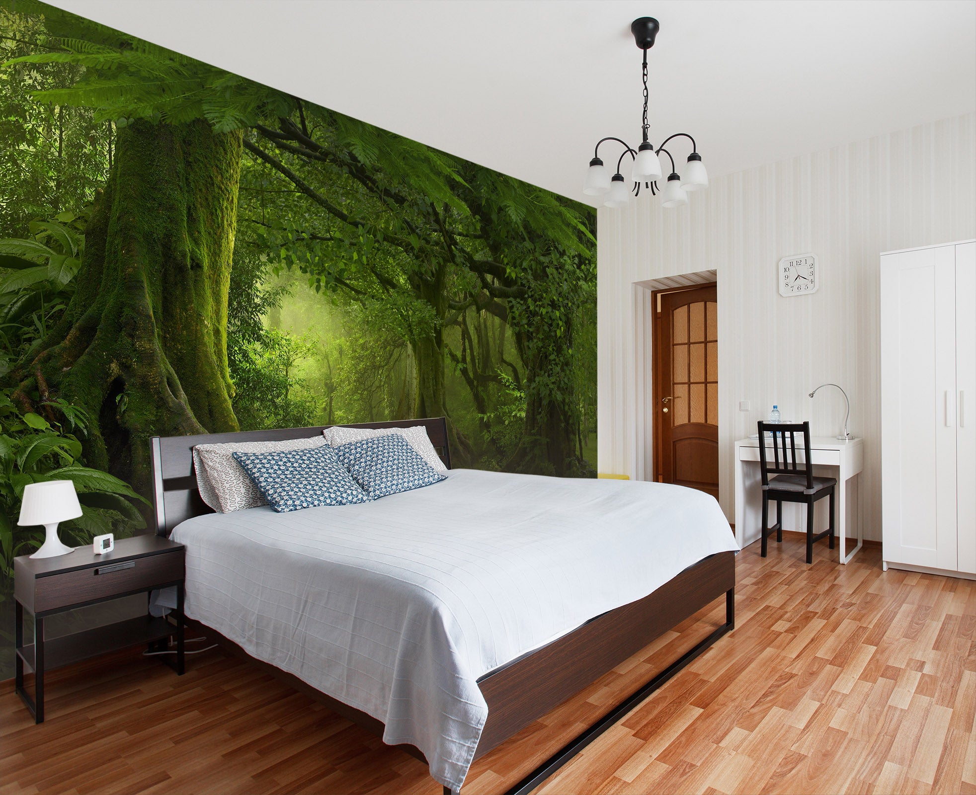 3D Forest Grass 021 Wall Murals