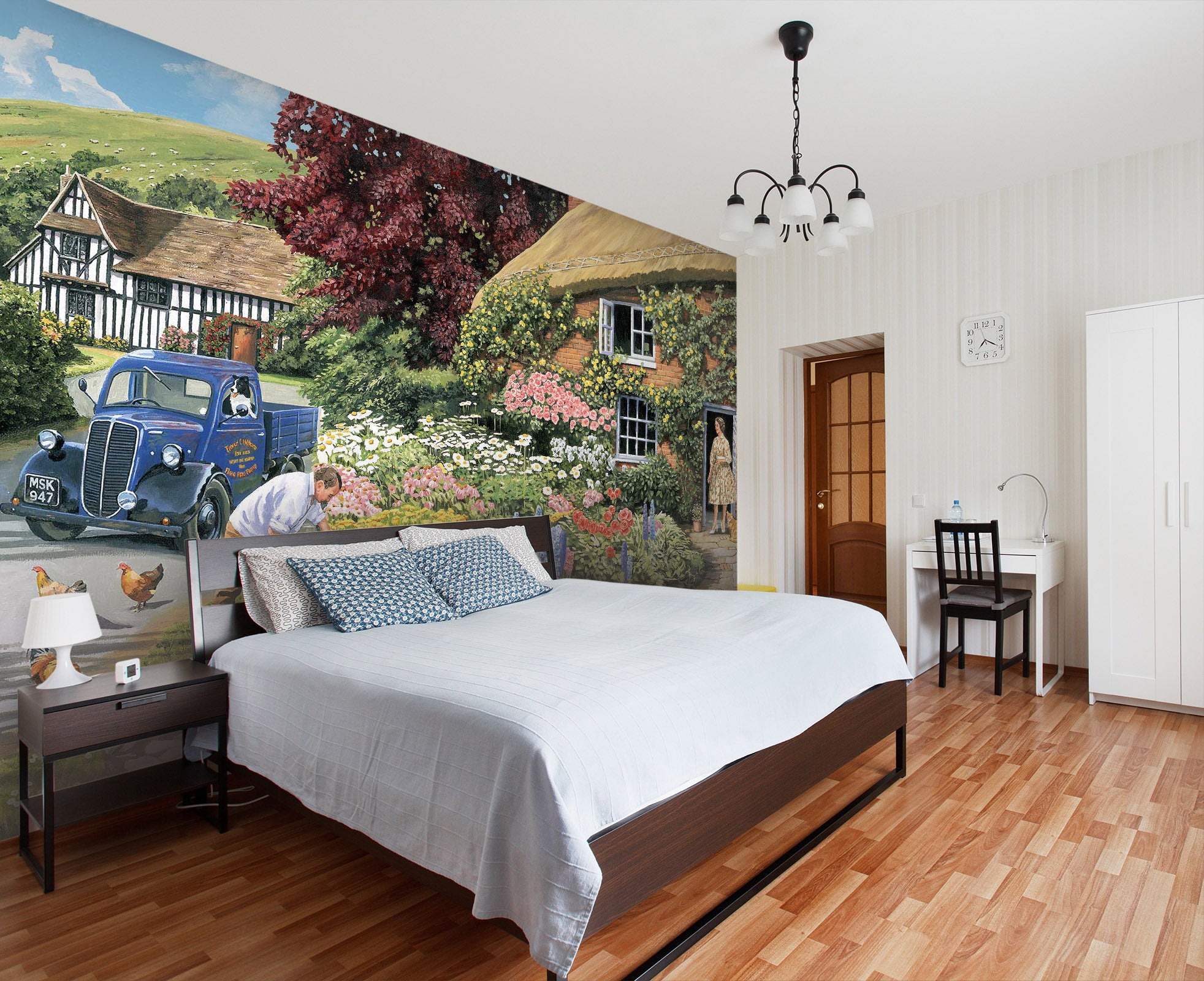 3D Drystone Walling 1021 Trevor Mitchell Wall Mural Wall Murals