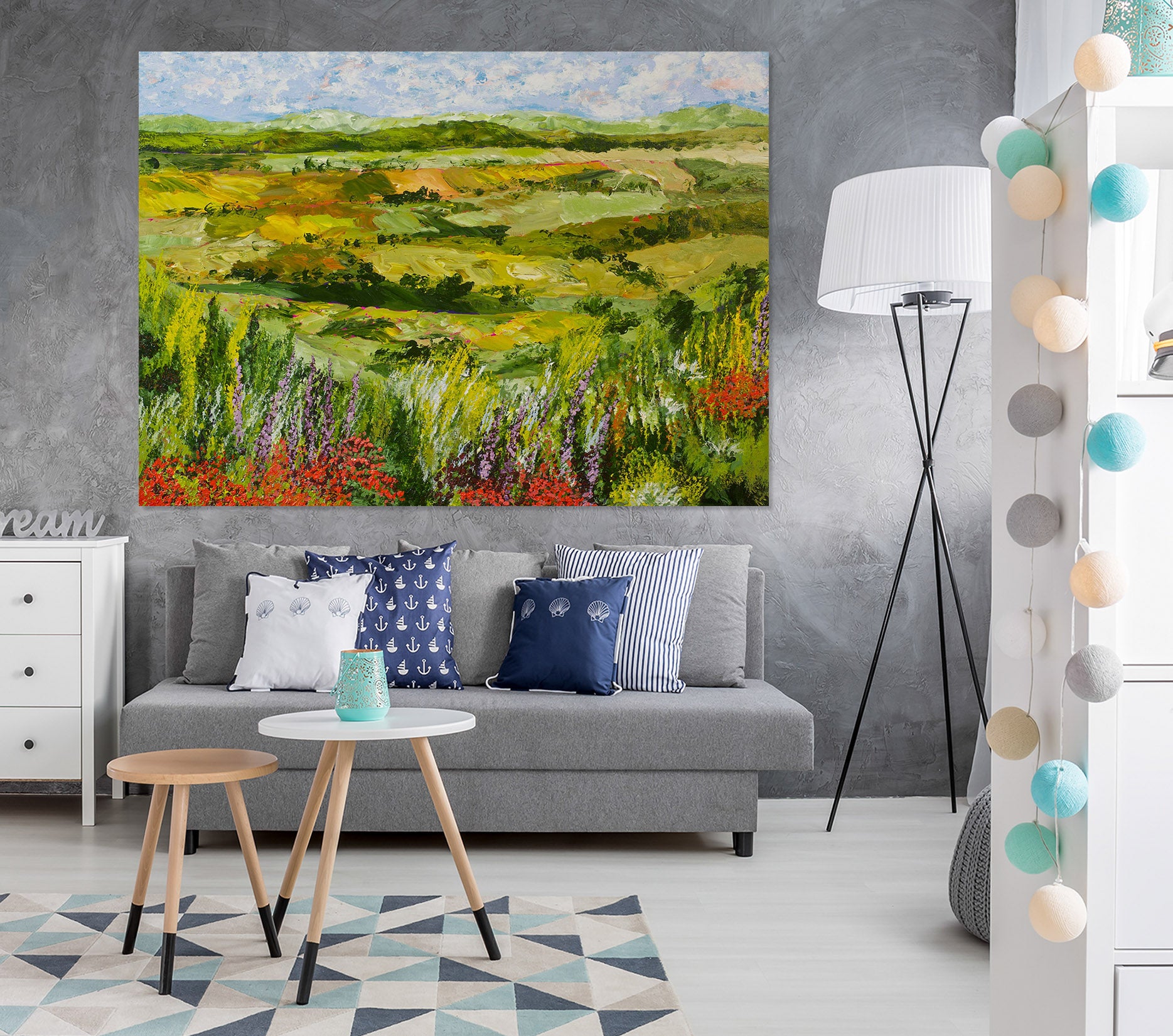 3D Flower Gate 155 Allan P. Friedlander Wall Sticker