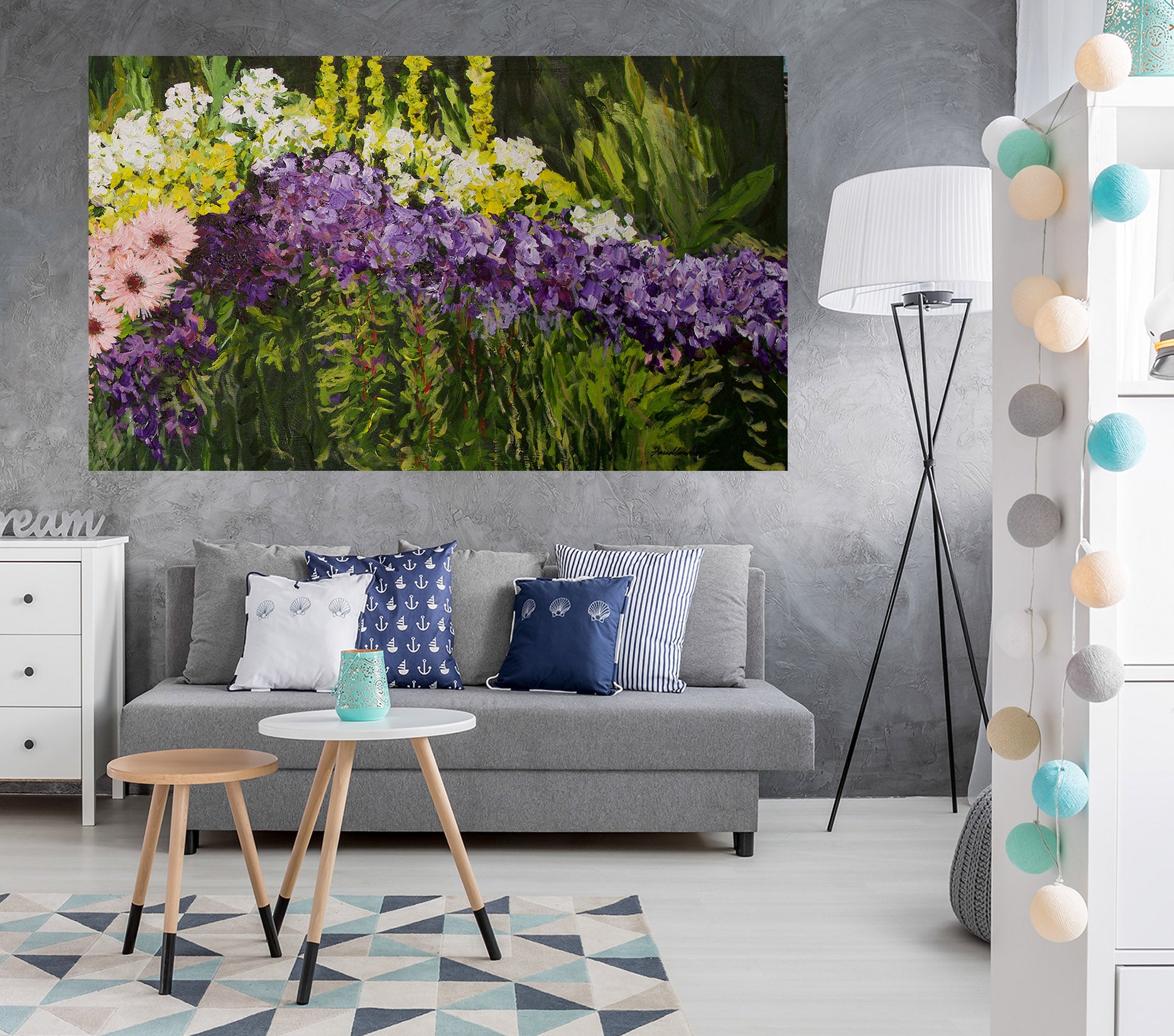 3D Flower Dance 218 Allan P. Friedlander Wall Sticker