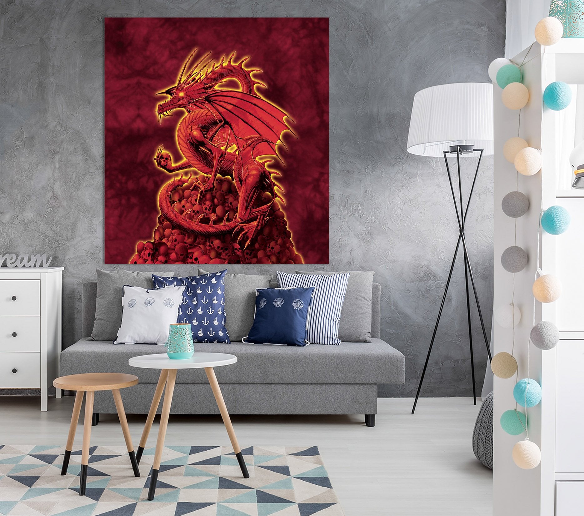 3D Abolisher Red Version 006 Vincent Hie Wall Sticker Wallpaper AJ Wallpaper 2 