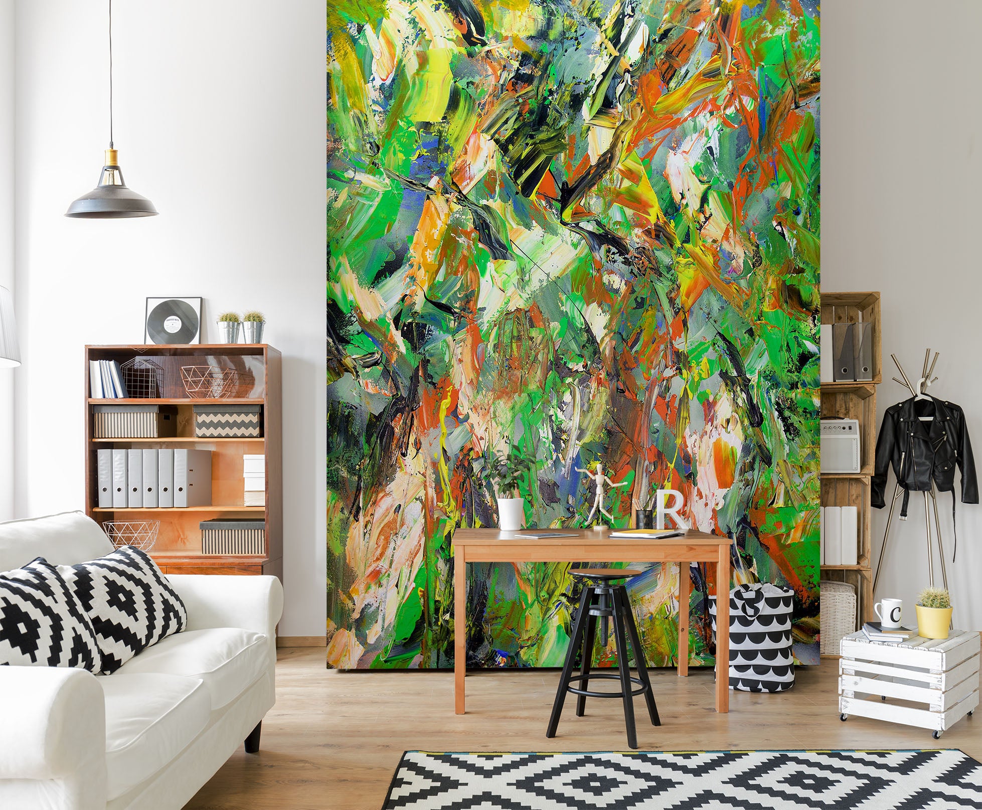 3D Harvest Winds 279 Allan P. Friedlander Wall Mural Wall Murals