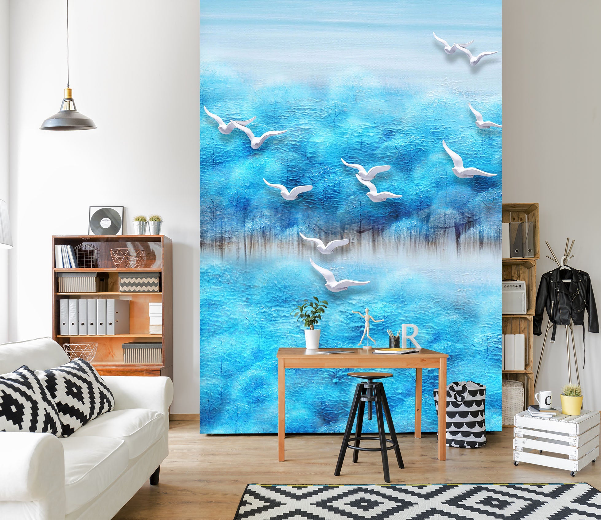 3D Asuka Forest 1822 Wall Murals