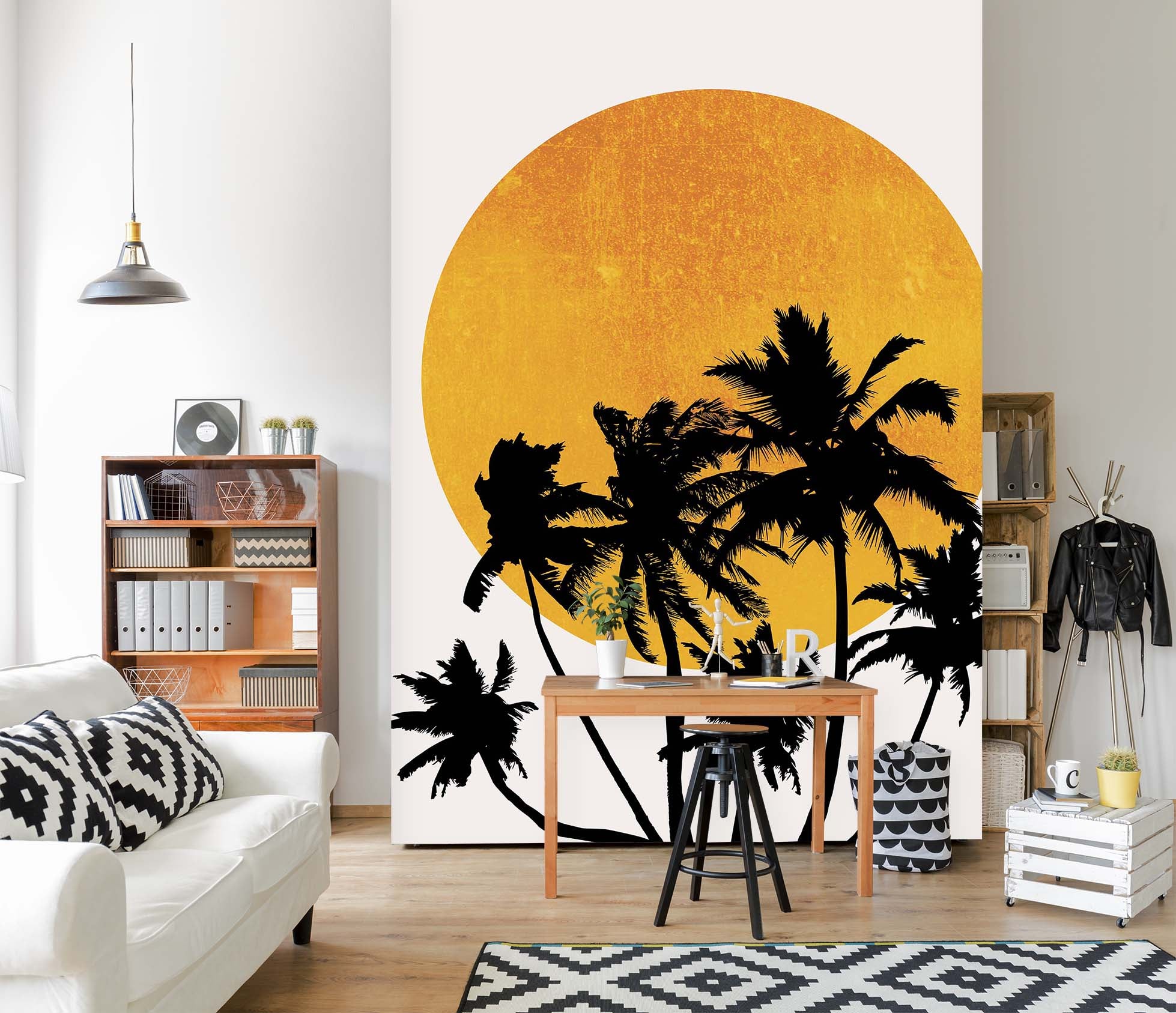 3D Moon Coconut 1483 Boris Draschoff Wall Mural Wall Murals