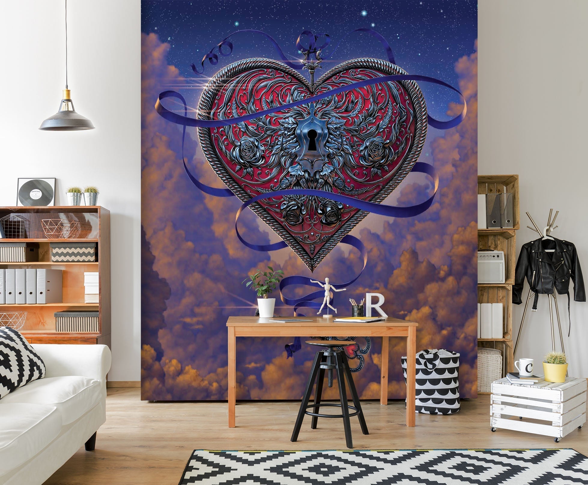 3D Love 1519 Wall Murals Exclusive Designer Vincent Wallpaper AJ Wallpaper 