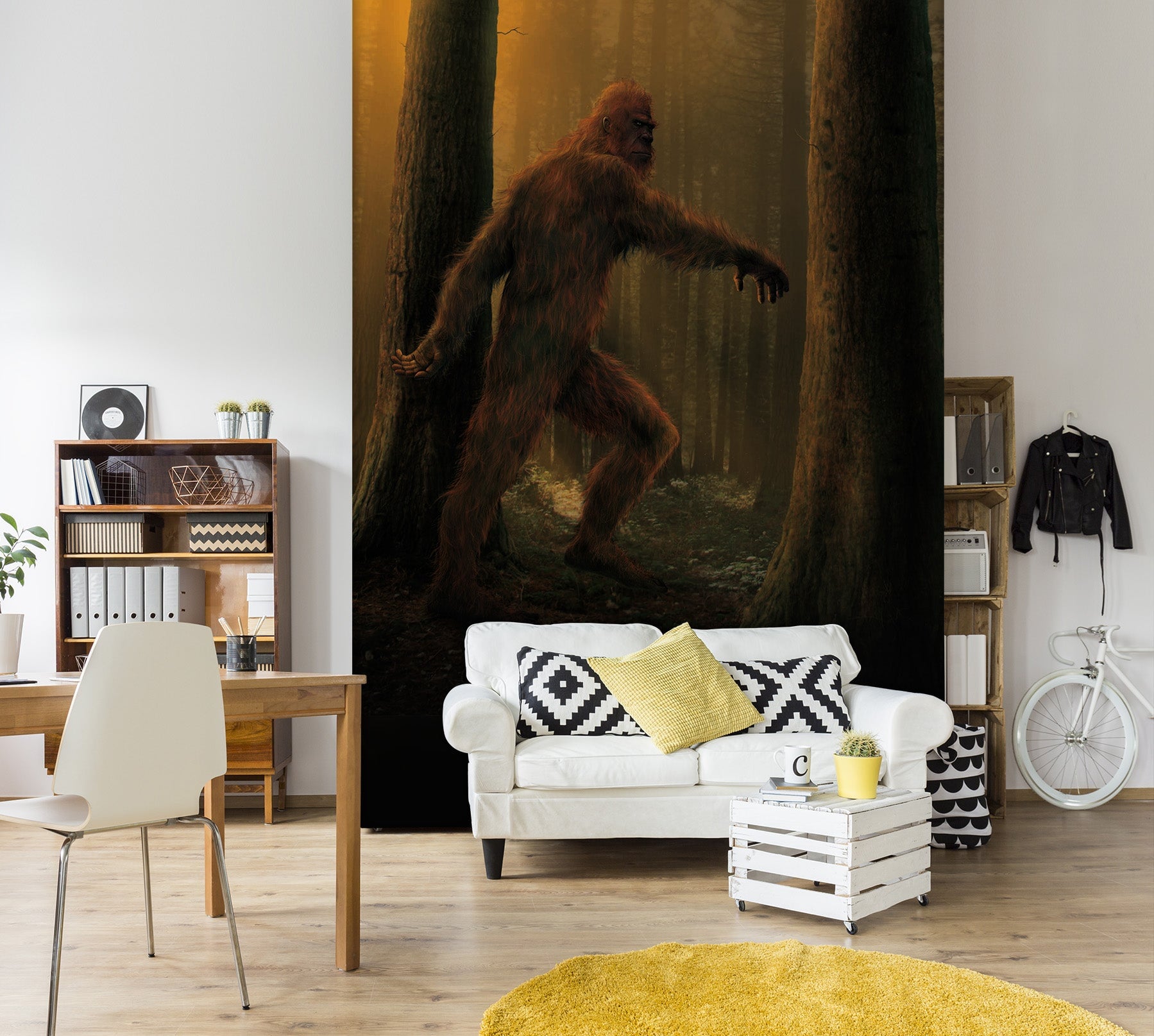 3D Scientist Forest 1410 Wall Murals Exclusive Designer Vincent Wallpaper AJ Wallpaper 