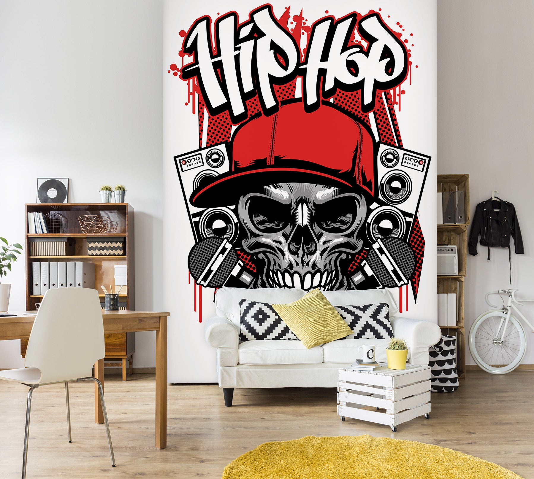 3D Cool Skeleton 57143 Wall Murals