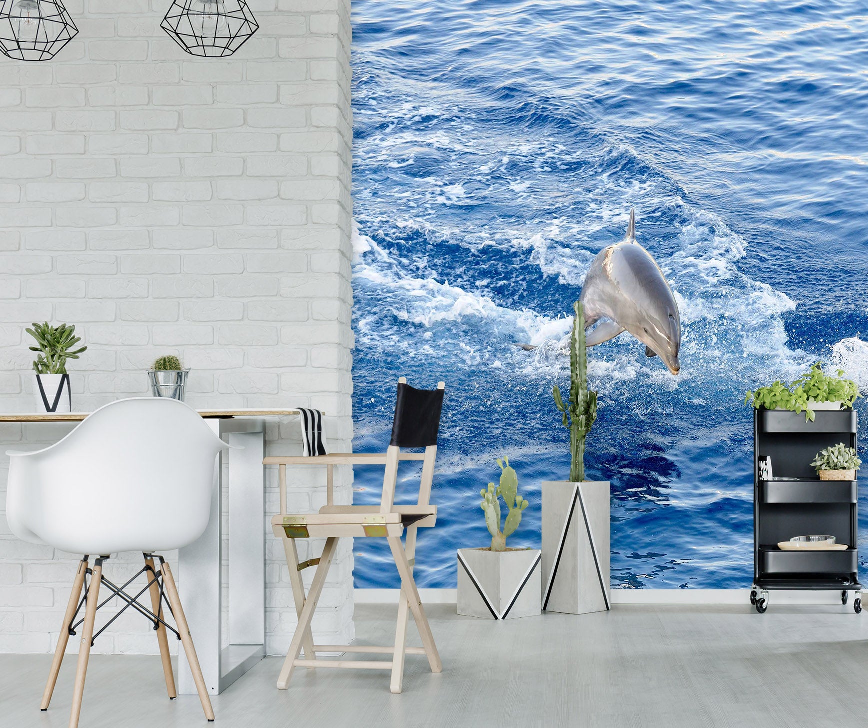 3D Sea Fins 2029 Wall Murals