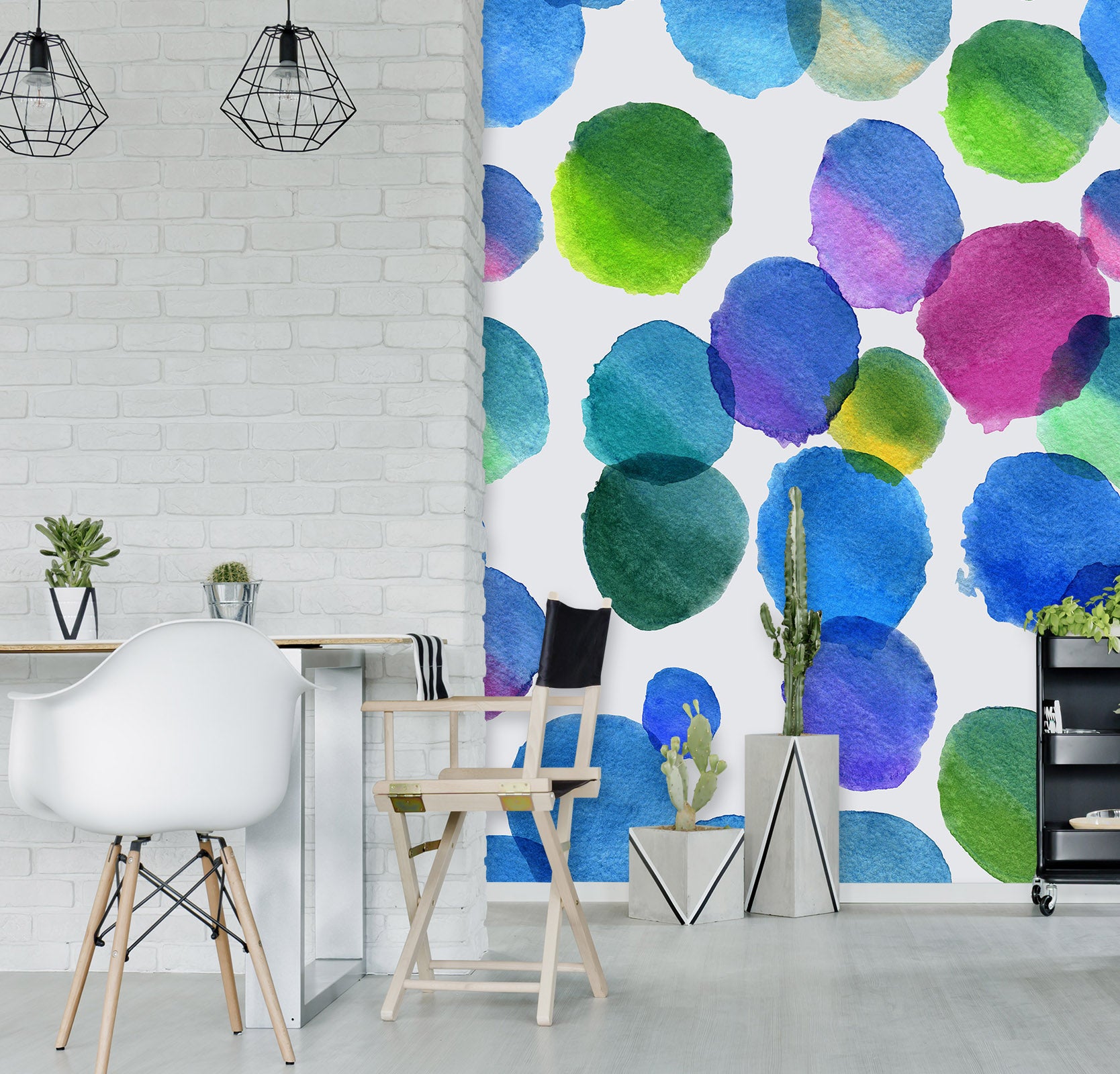 3D Color Circle 57242 Wall Murals