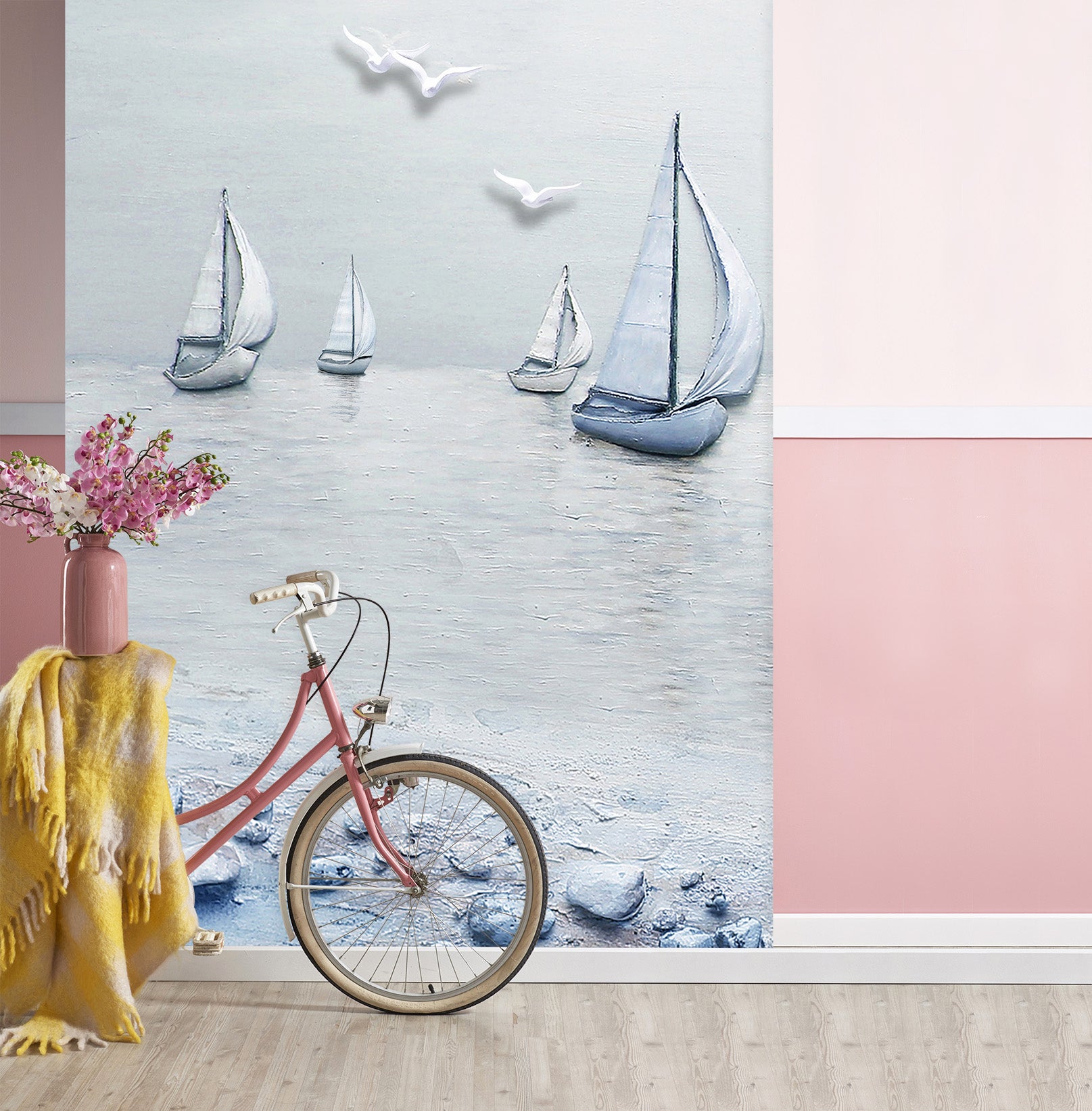 3D Sea Cruise 065 Wall Murals