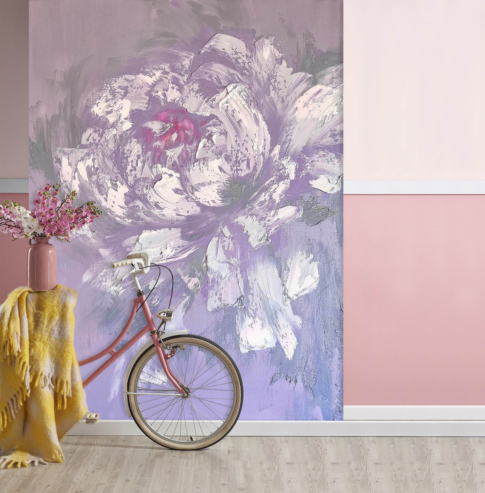 3D Painted Flowers 2629 Skromova Marina Wall Mural Wall Murals