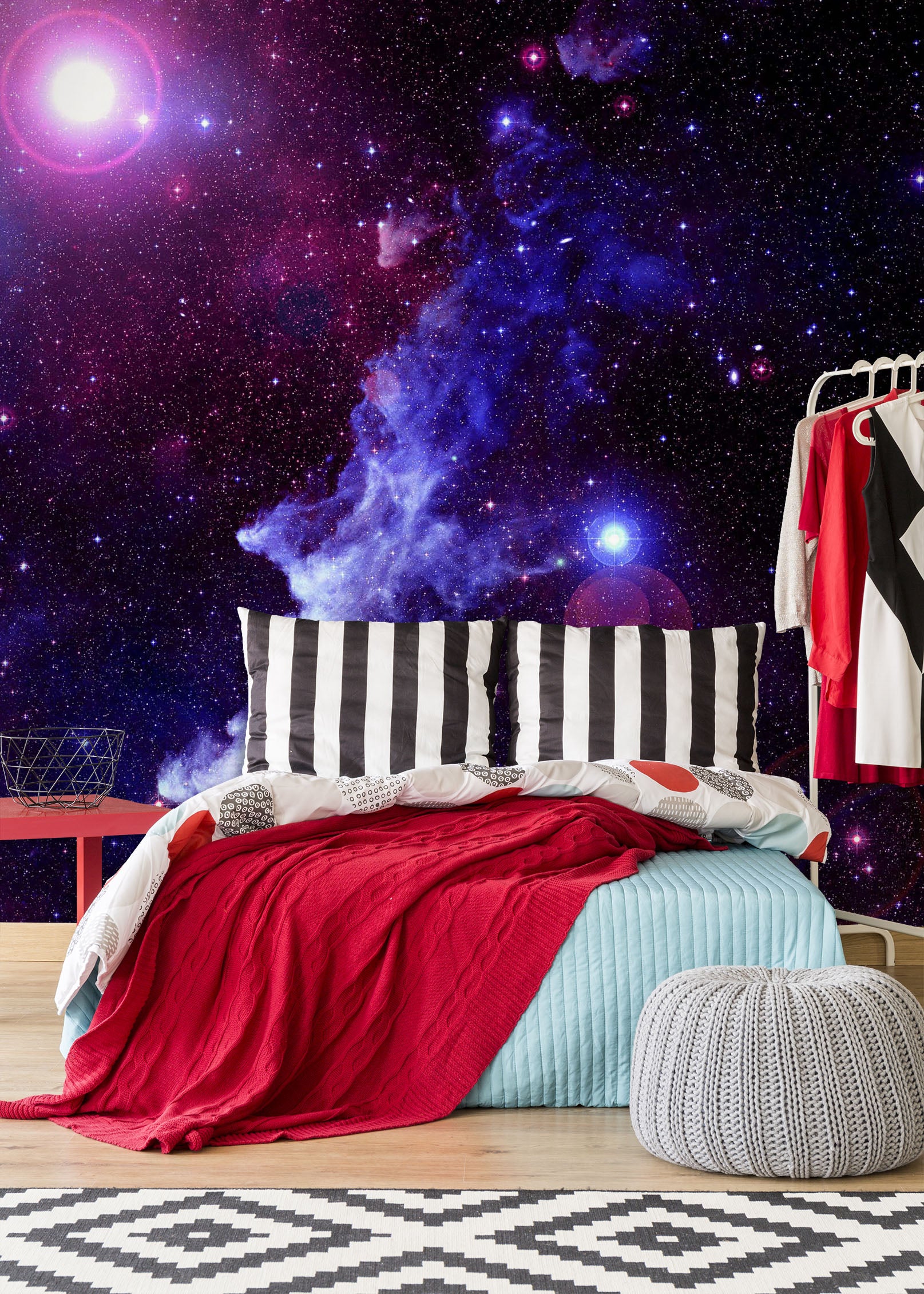 3D Purple Starry Sky 1758 Wall Murals