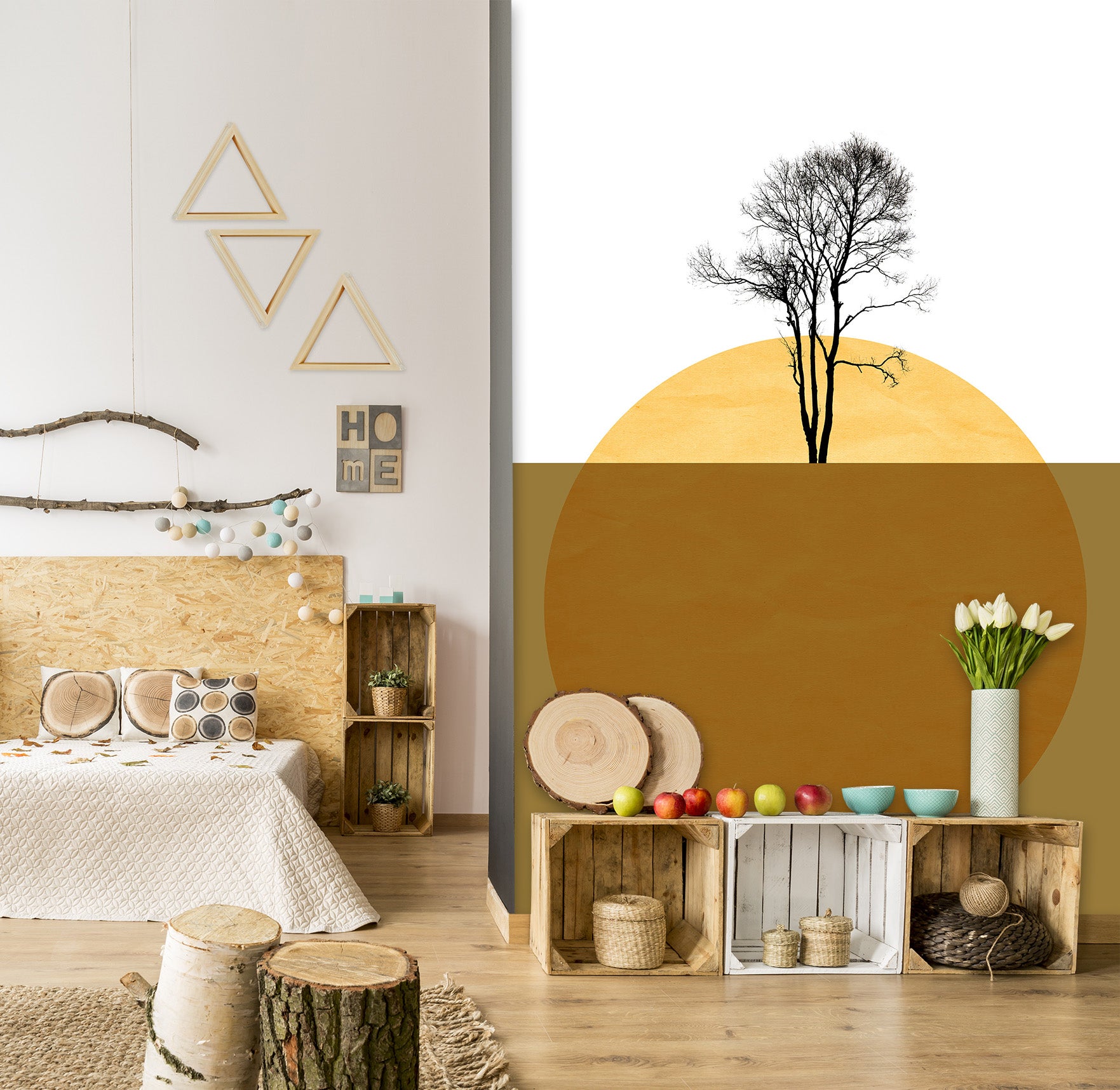 3D Golden Sea 1405 Boris Draschoff Wall Mural Wall Murals