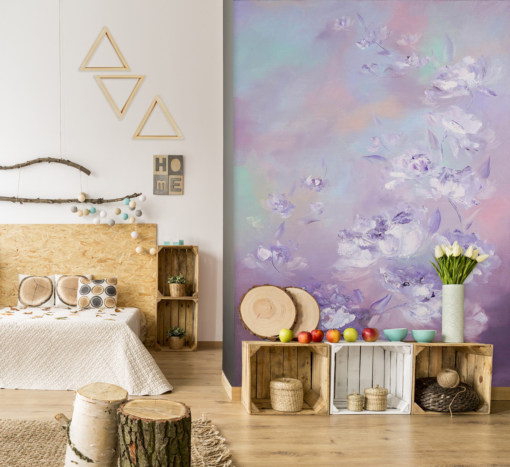 3D Beautiful Flower 272 Skromova Marina Wall Mural Wall Murals