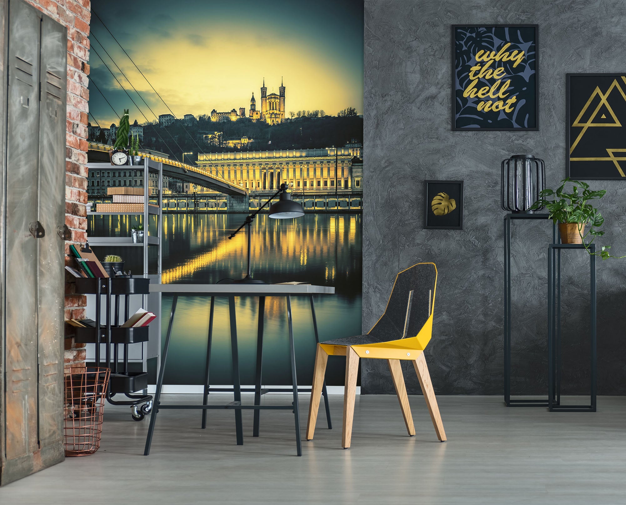 3D Castle Bridge 1006 Wall Murals