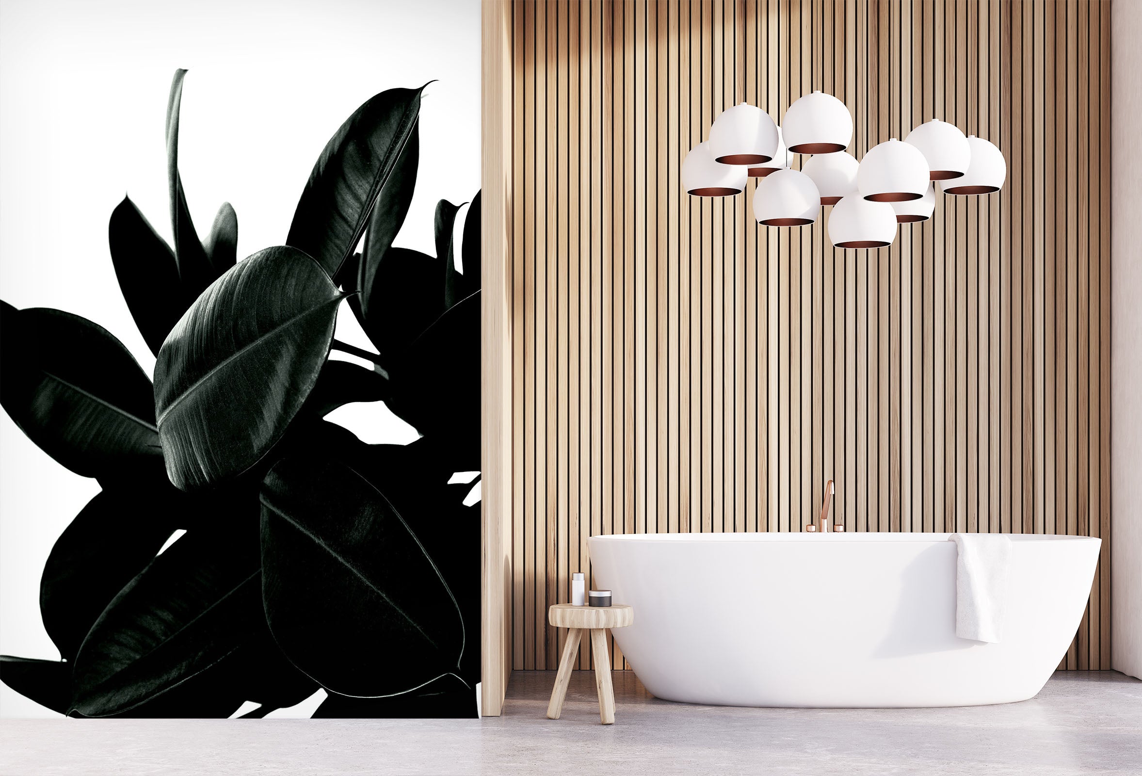 3D Green Leaf 1540 Boris Draschoff Wall Mural Wall Murals