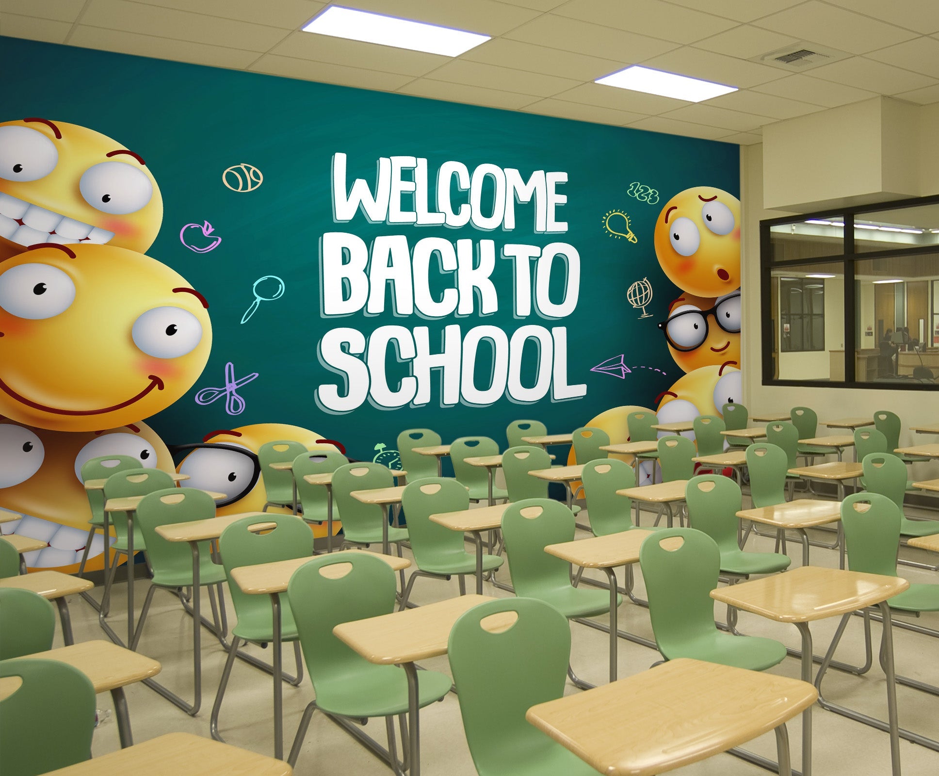 3D Emoticon Package 190 Wall Murals Wallpaper AJ Wallpaper 2 