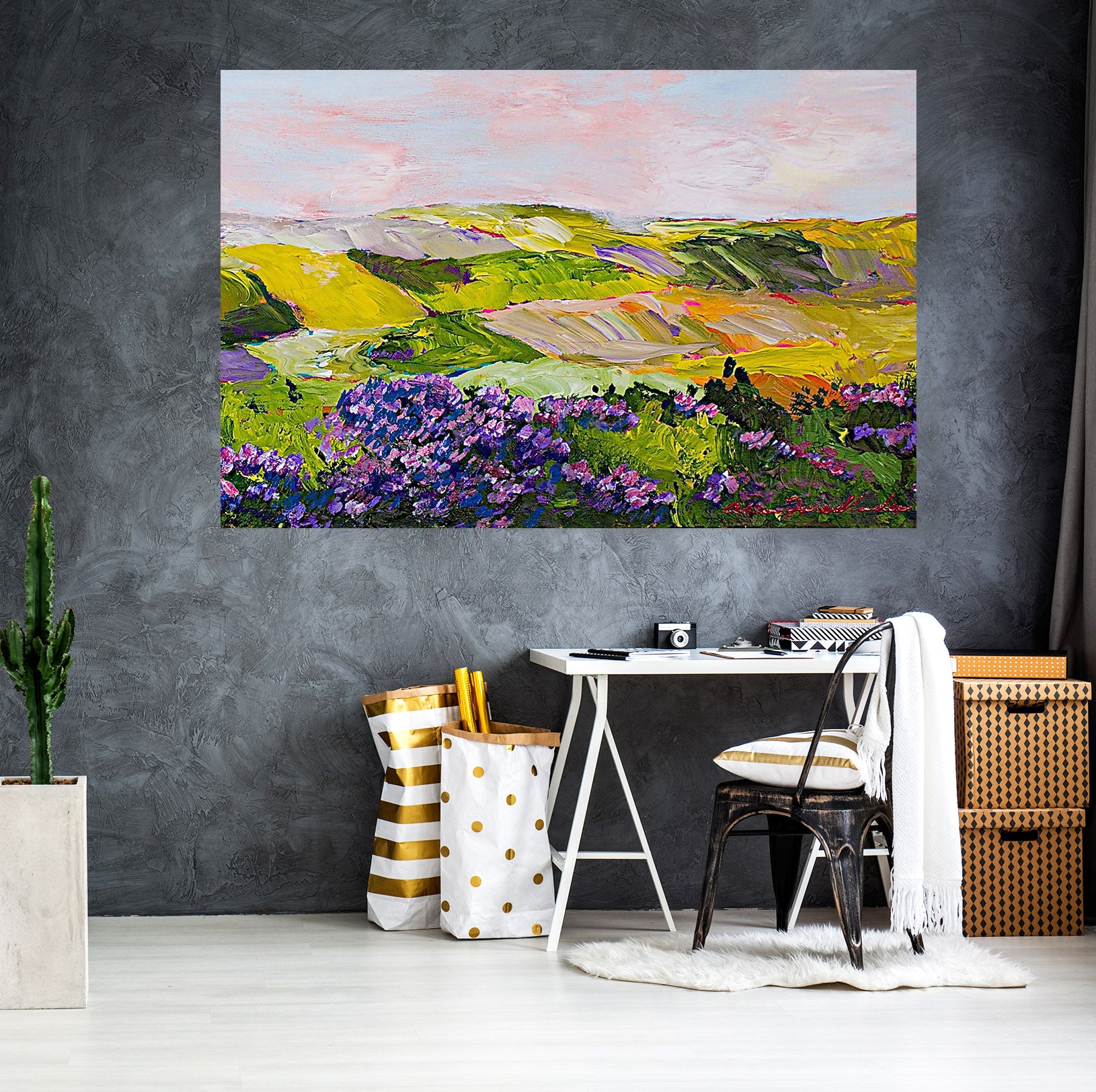 3D Painted Garden 175 Allan P. Friedlander Wall Sticker