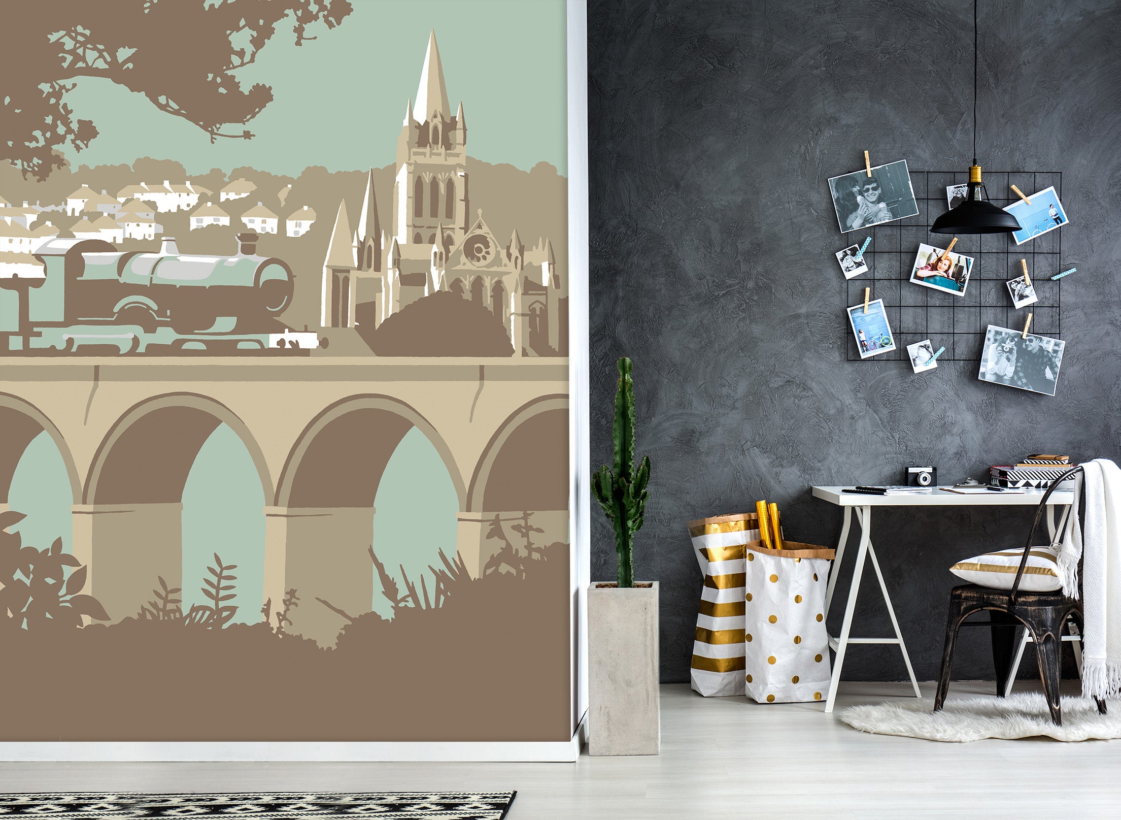 3D Truro 1074 Steve Read Wall Mural Wall Murals