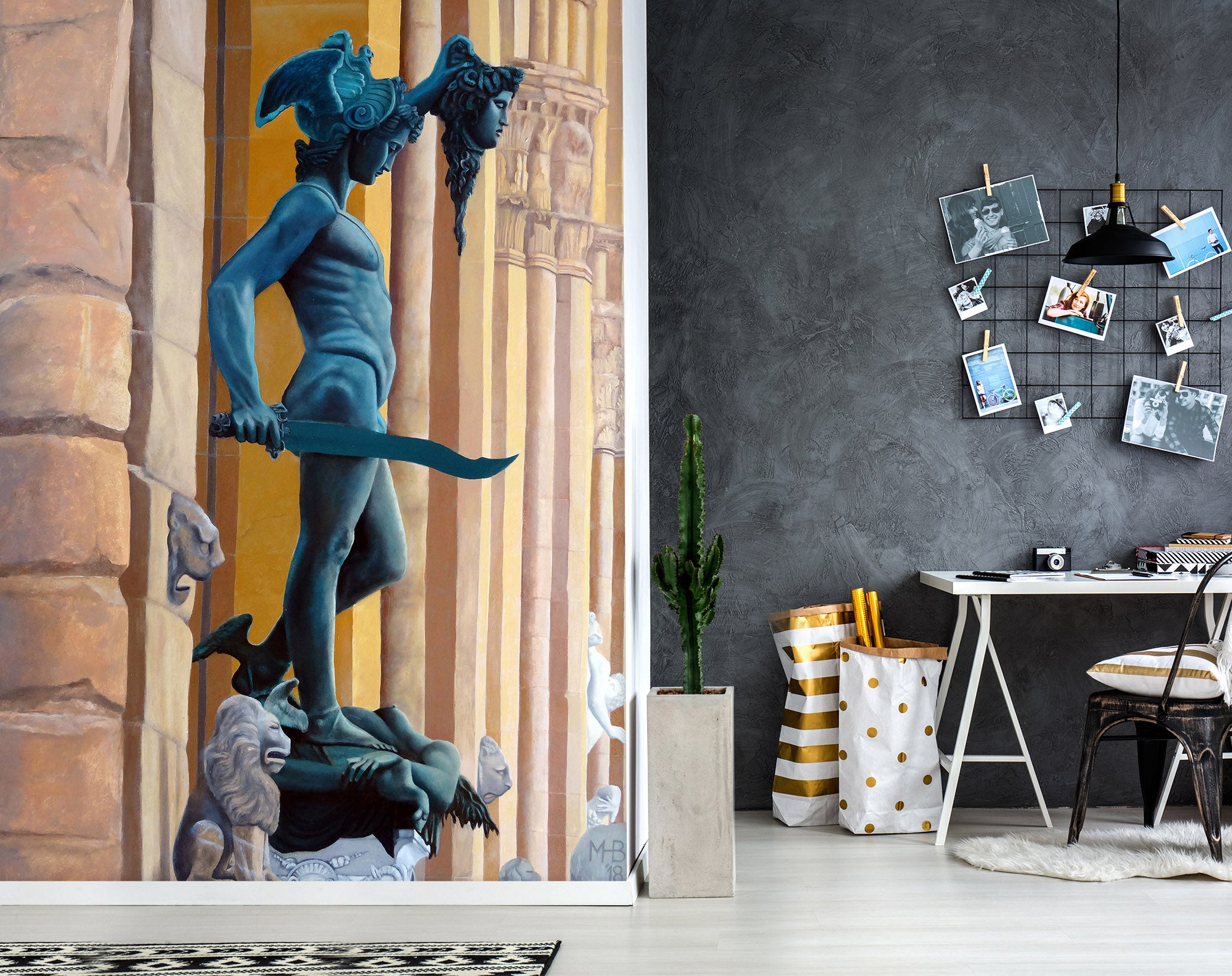 3D Statue 11129 Matthew Holden Bates Wall Mural Wall Murals