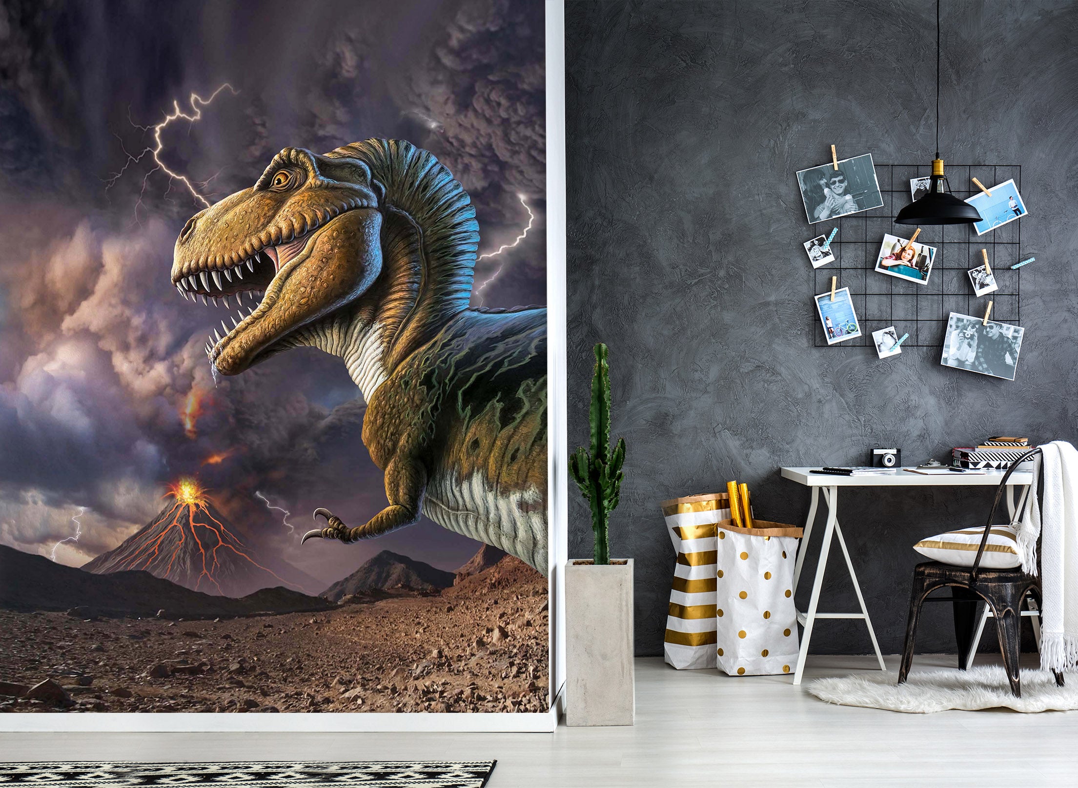 3D Volcano Rex 1419 Jerry LoFaro Wall Mural Wall Murals
