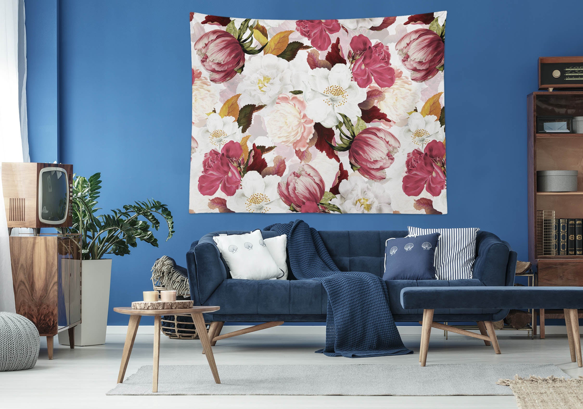 3D Simple Flower 5350 Uta Naumann Tapestry Hanging Cloth Hang