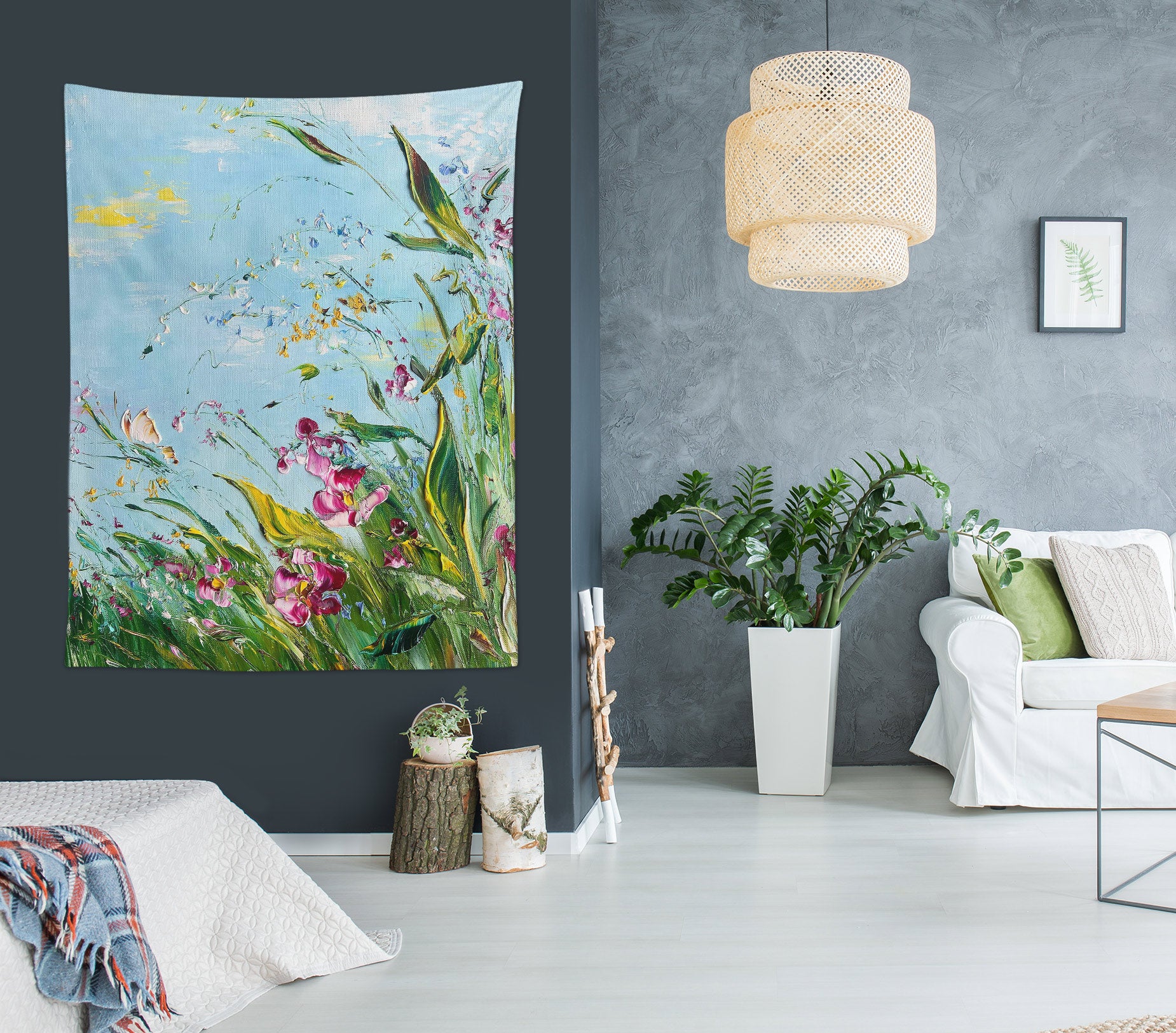 3D Wildflower 3513 Skromova Marina Tapestry Hanging Cloth Hang