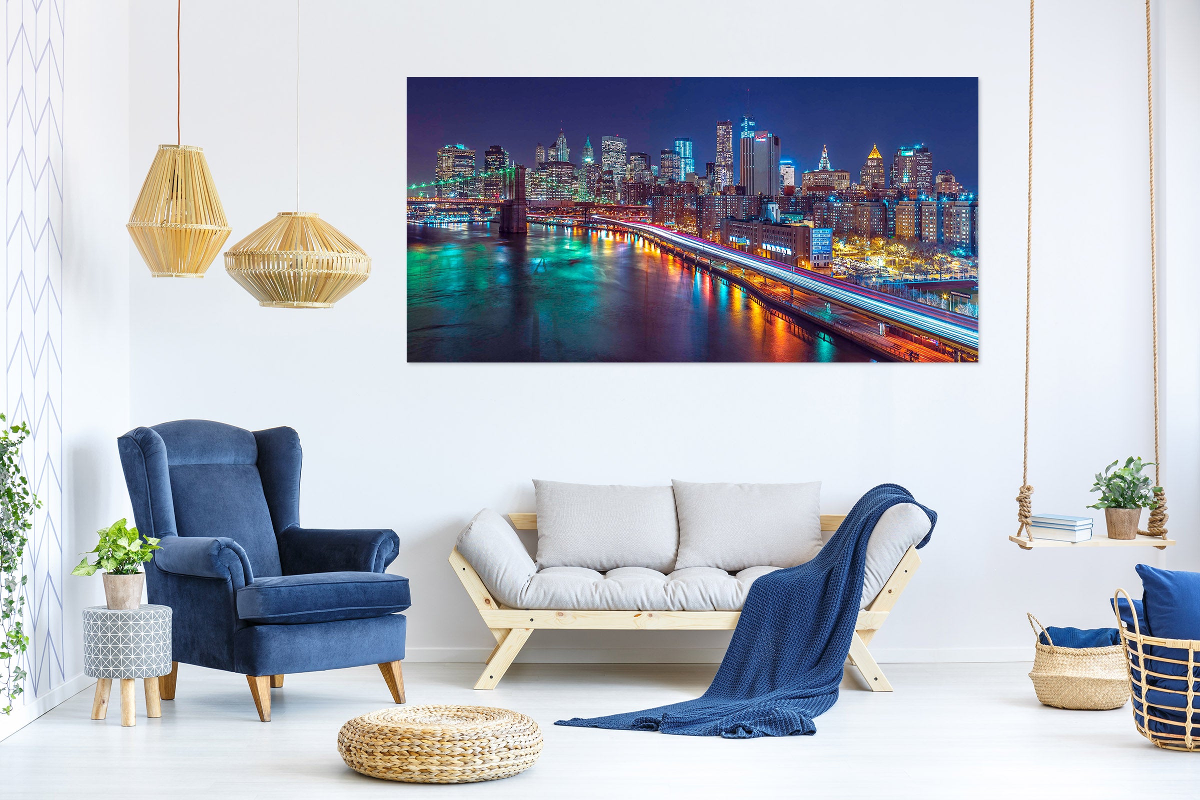 3D New York Lights 019 Assaf Frank Wall Sticker