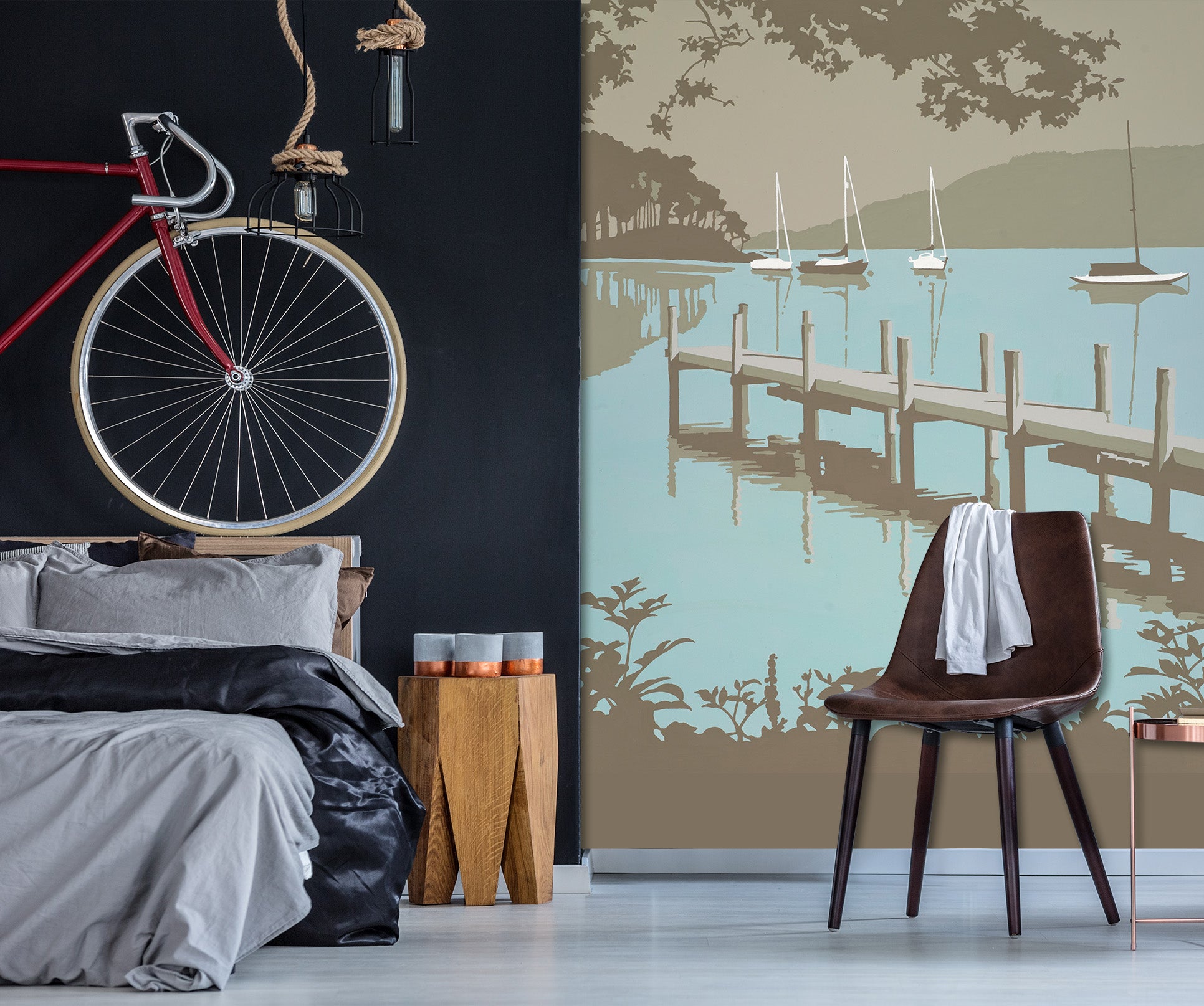 3D Windermere 1076 Steve Read Wall Mural Wall Murals