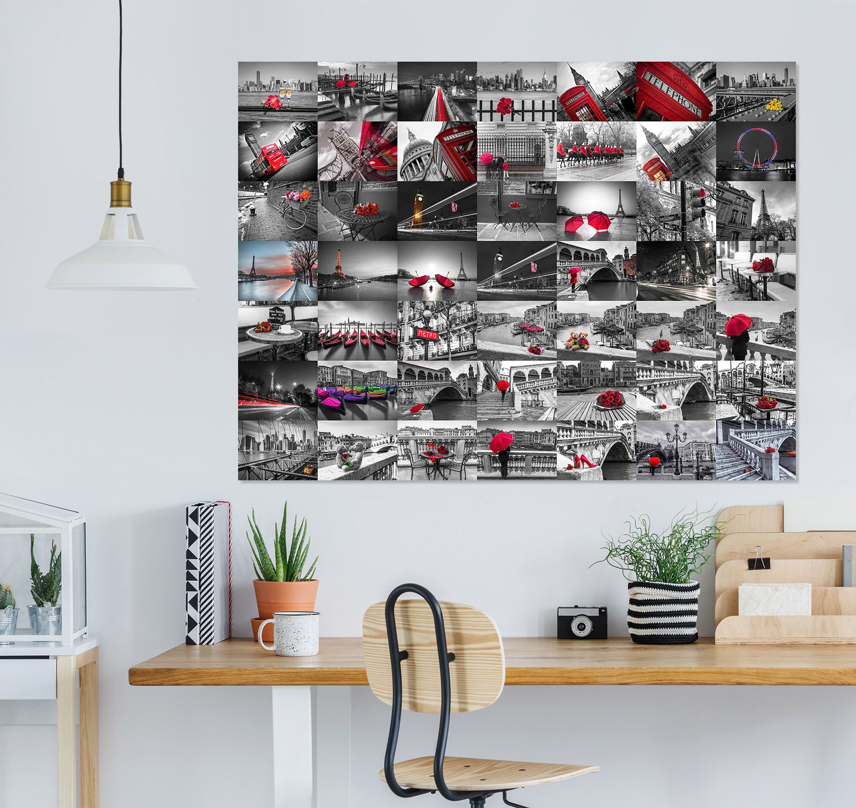 3D Grey World 011 Assaf Frank Wall Sticker